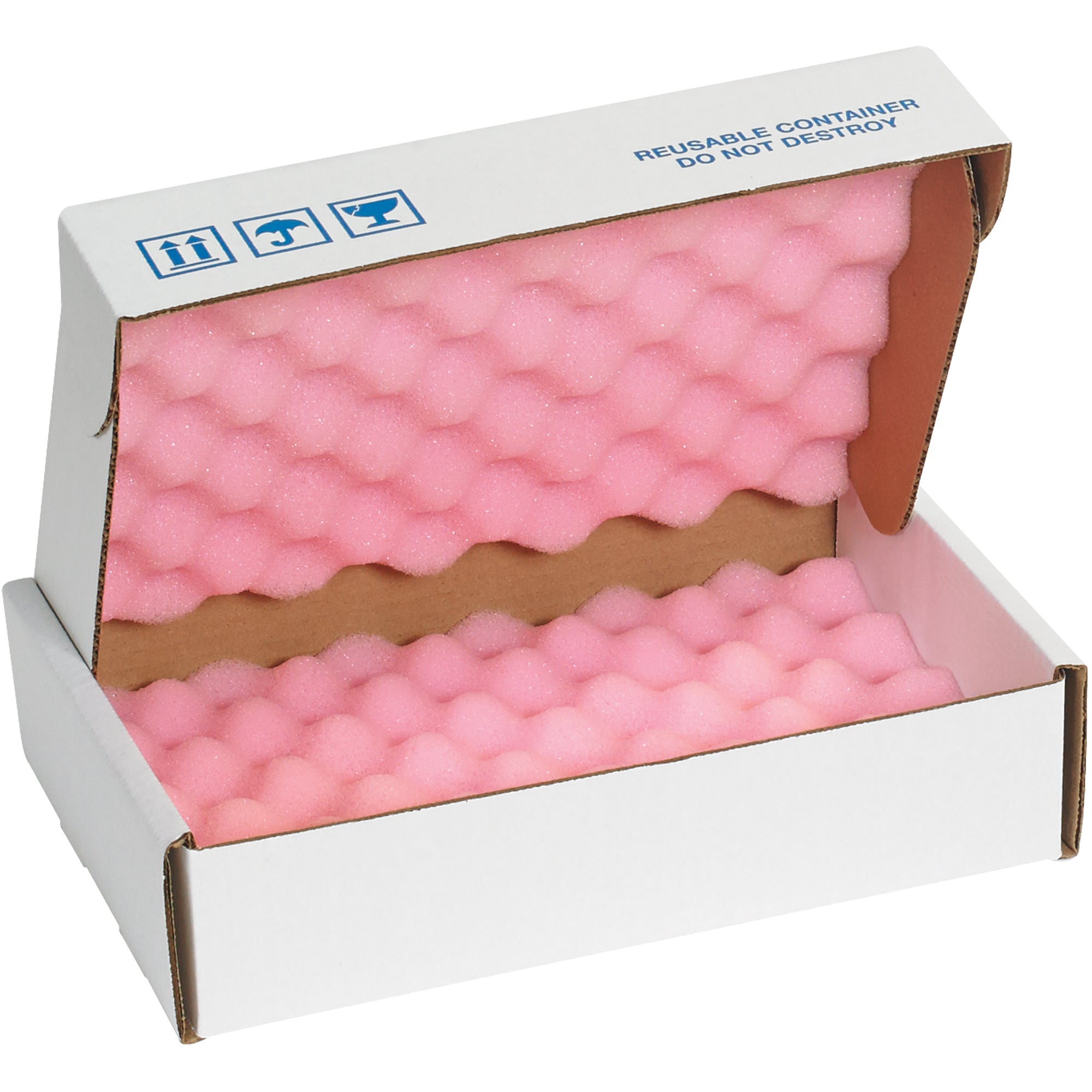 12 x 8 x 2 3/4" Anti-Static Foam Shippers (FSA1282) Case Of 24
