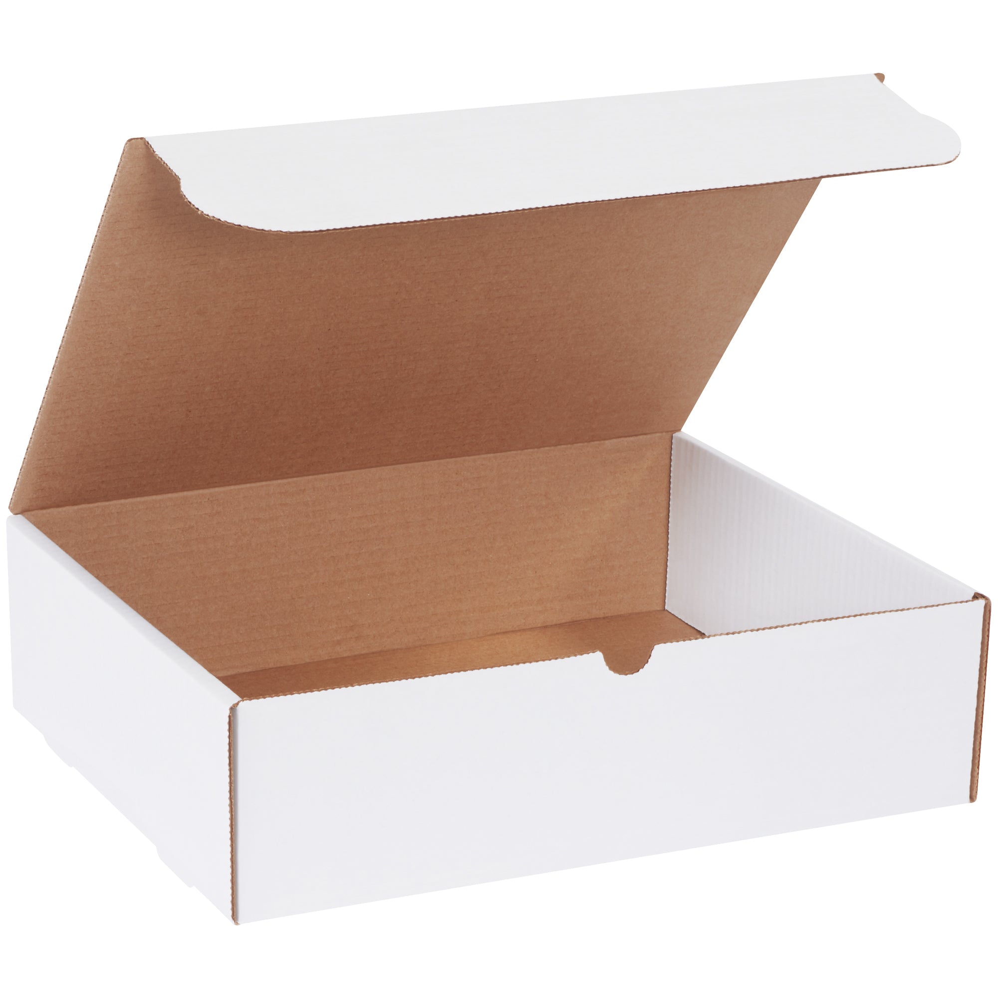 14 1/4 x 11 1/4 x 4" White Literature Mailers (M14114) Bundle Of 50