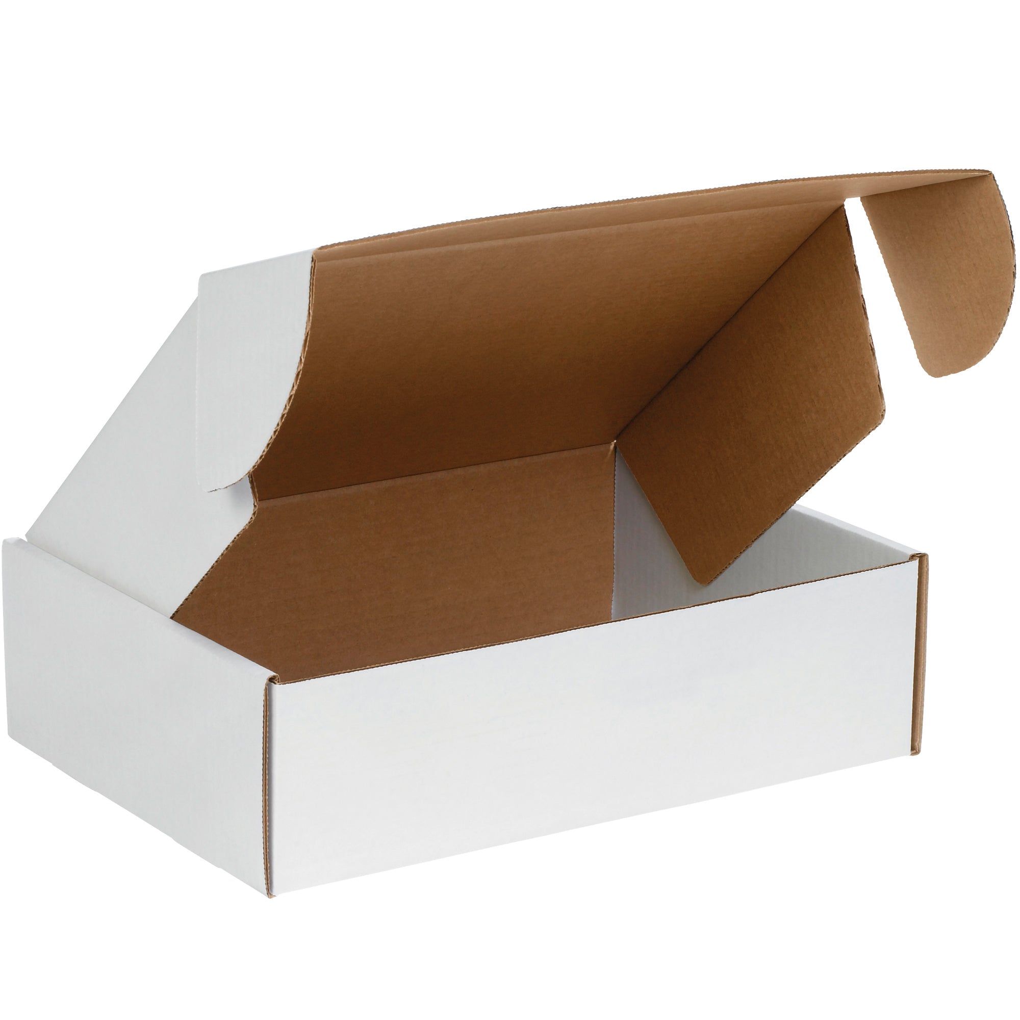 14 x 10 x 4" White Deluxe Literature Mailers (MFL14104) Bundle Of 50