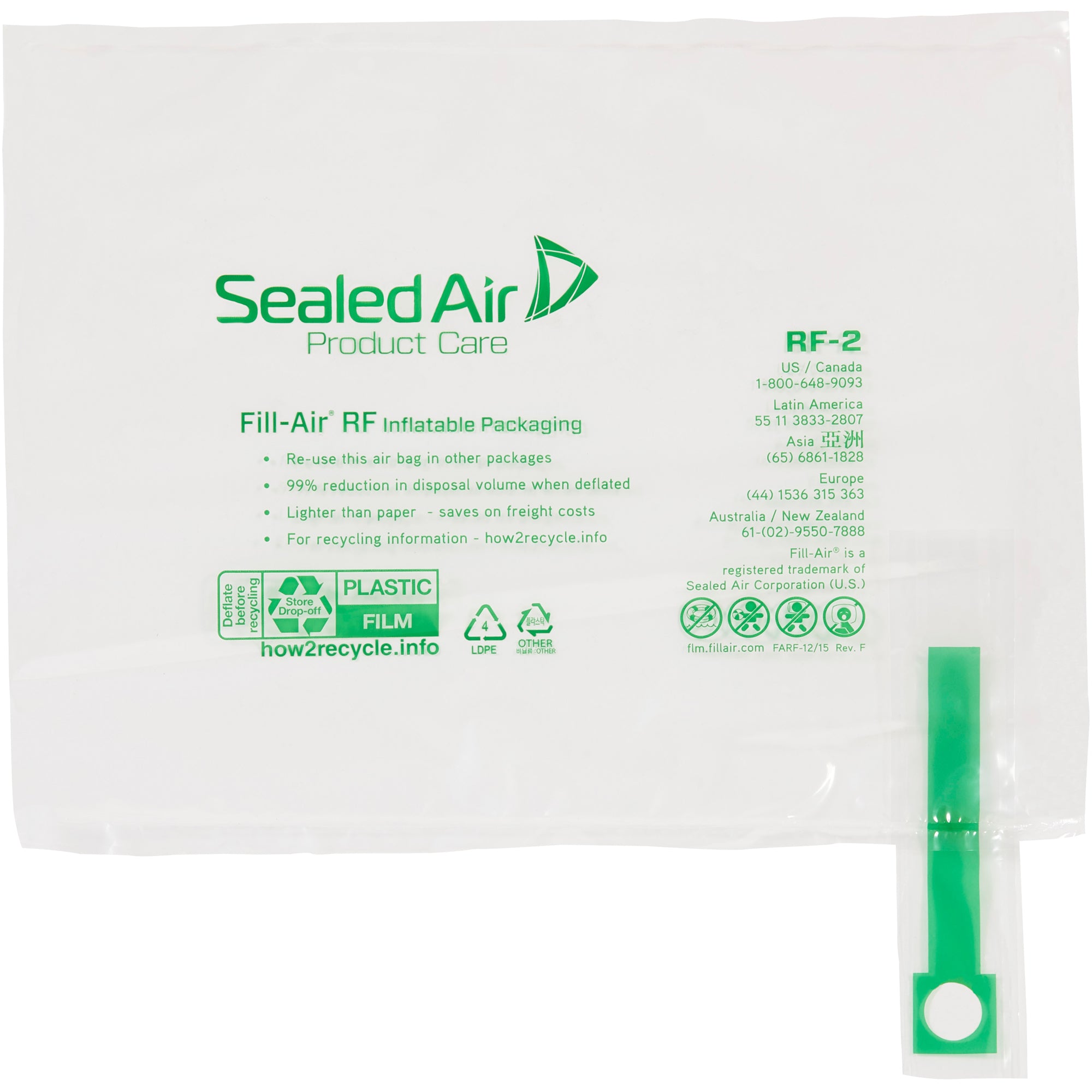14 x 18" Fill-Air RF Bags (INF103) Case Of 250