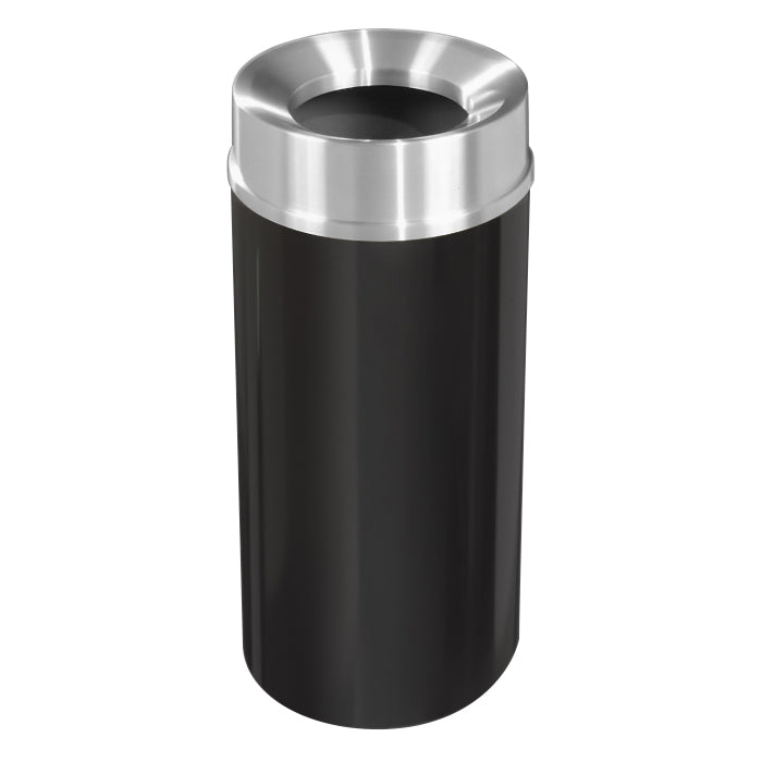 15-Gallon WasteMaster Value Trash Receptacle with Funnel Lid (5234) Each