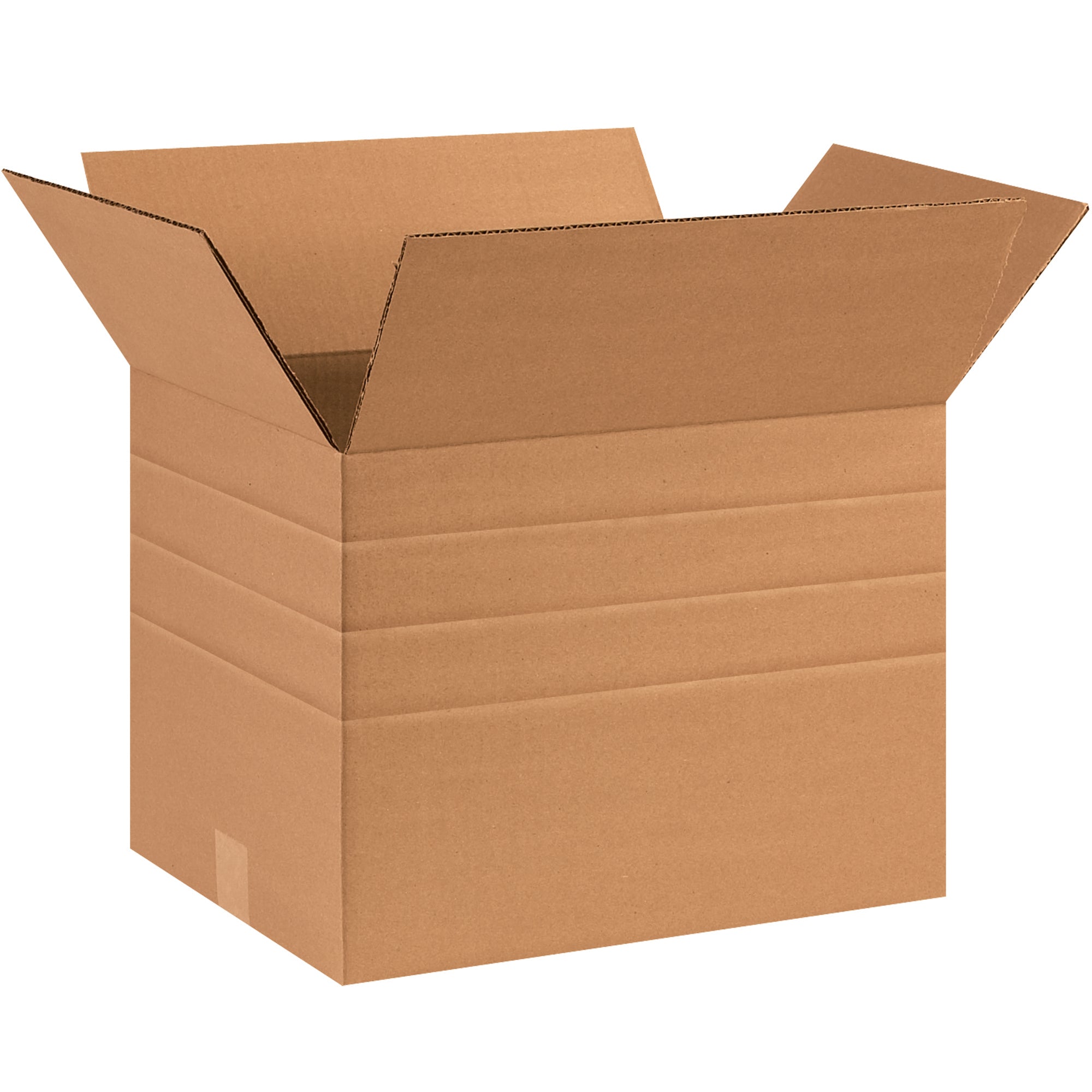 16 x 12 x 12" Multi-Depth Corrugated Boxes (MD161212) Bundle Of 25
