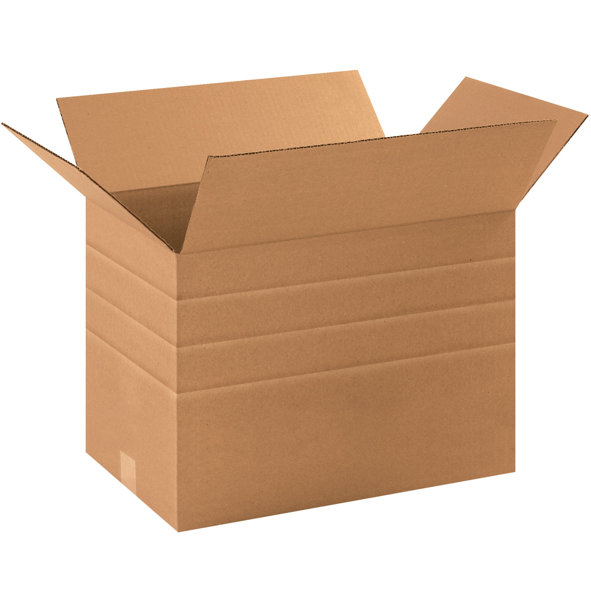 17 1/4 x 11 1/2 x 12" Multi-Depth Corrugated Boxes (MD171112R) Bundle Of 25