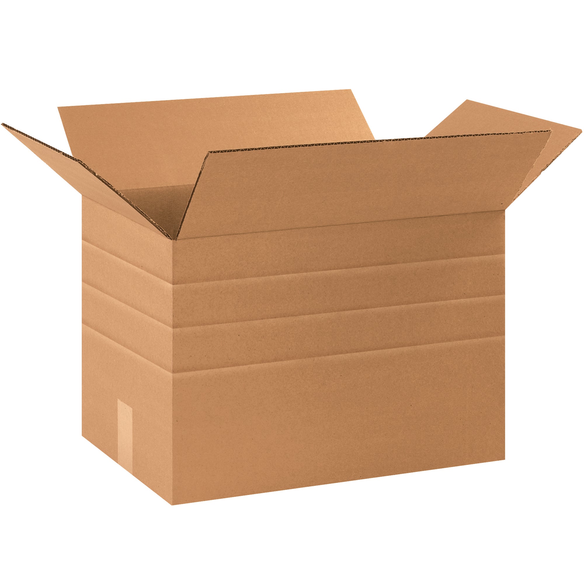 17 1/4 x 11 1/4 x 12" Multi-Depth Corrugated Boxes (MD171112) Bundle Of 25