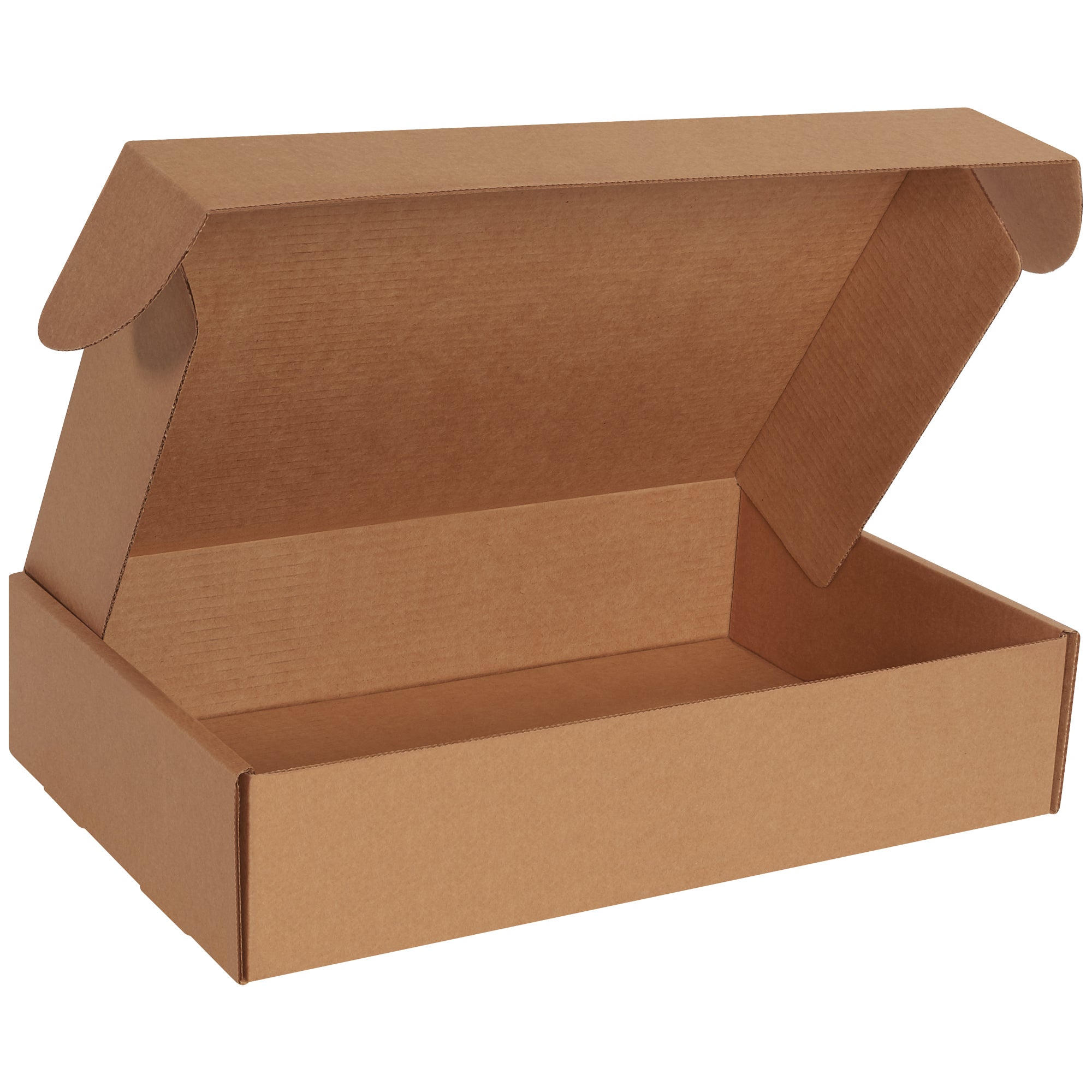17 1/8 x 11 1/8 x 4" Kraft Deluxe Literature Mailer (MFL17114K) Bundle Of 50
