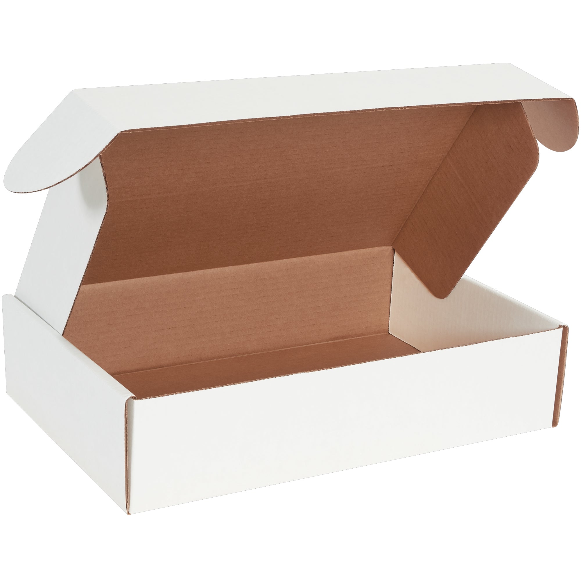 17 1/8 x 11 1/8 x 4" White Deluxe Literature Mailers (MFL17114) Bundle Of 50