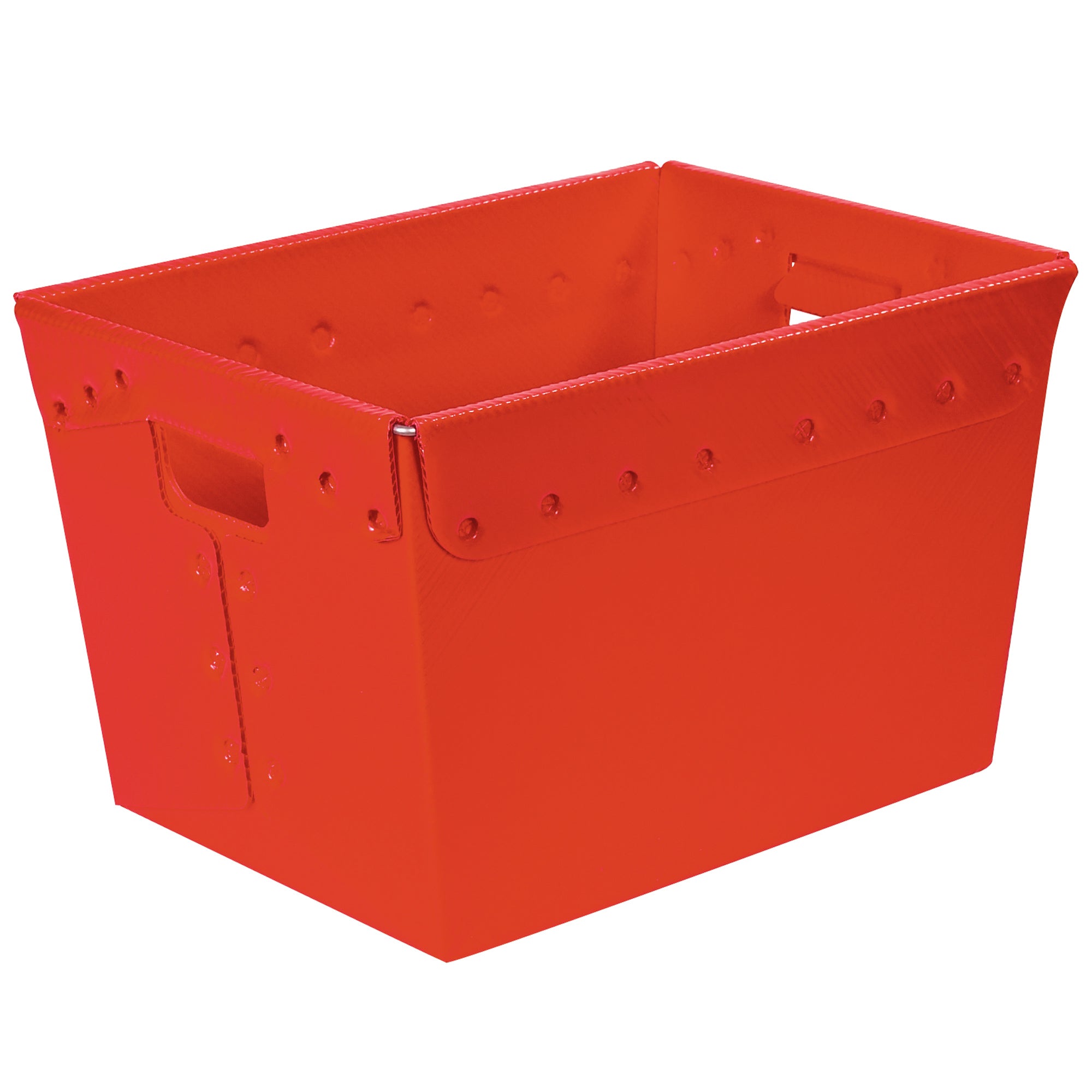 18 x 13 x 12" Red Space Age Totes (BINS187) Case Of 6