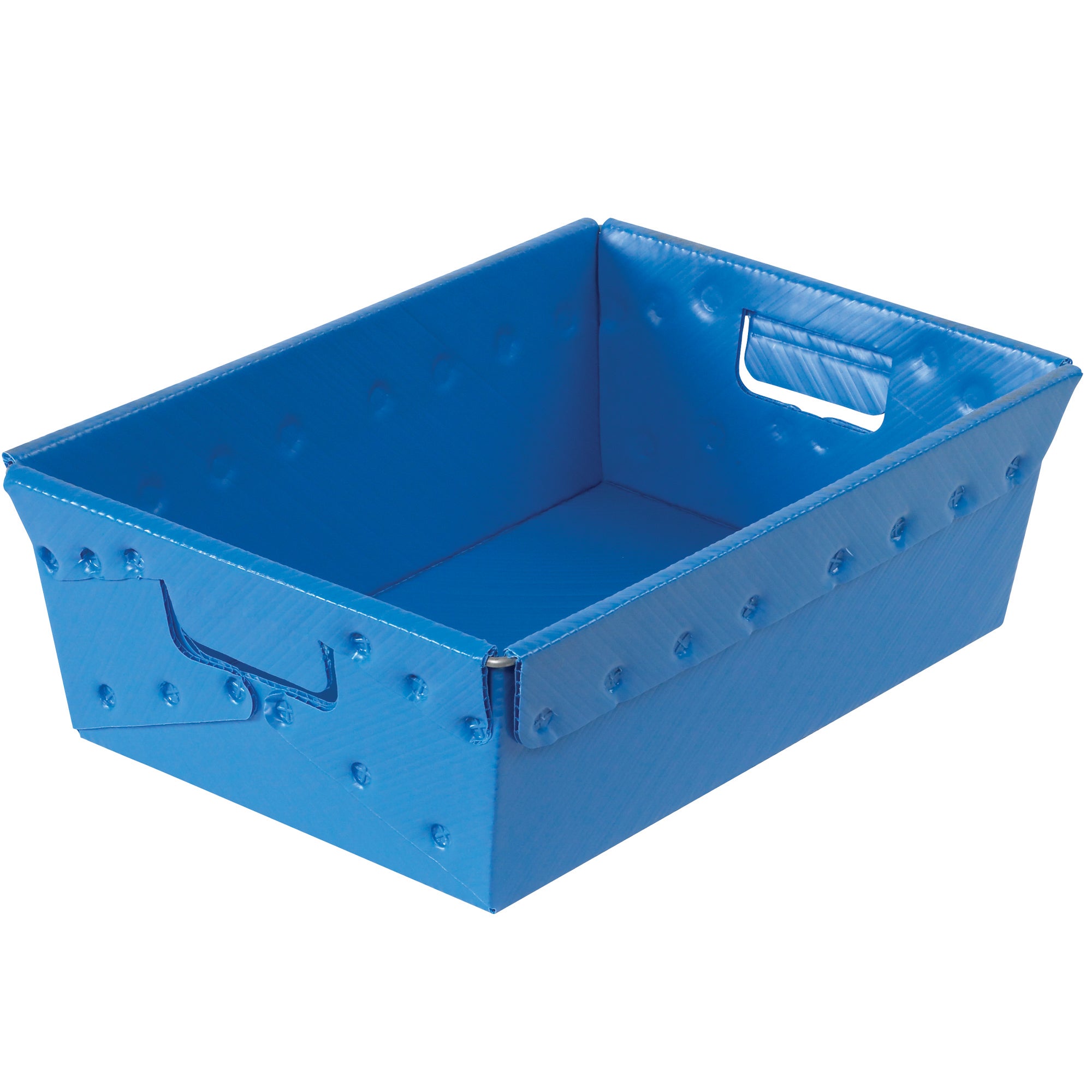 18 x 13 x 6" Blue Space Age Totes (BINS181) Case Of 6