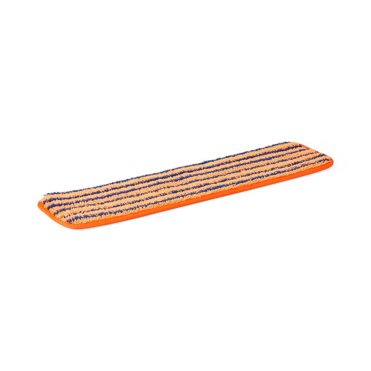 18" Premium Microfiber Mop with Round Corners, Orange with Orange Banding, 100/CS (MDT217741ORB) Case of 100