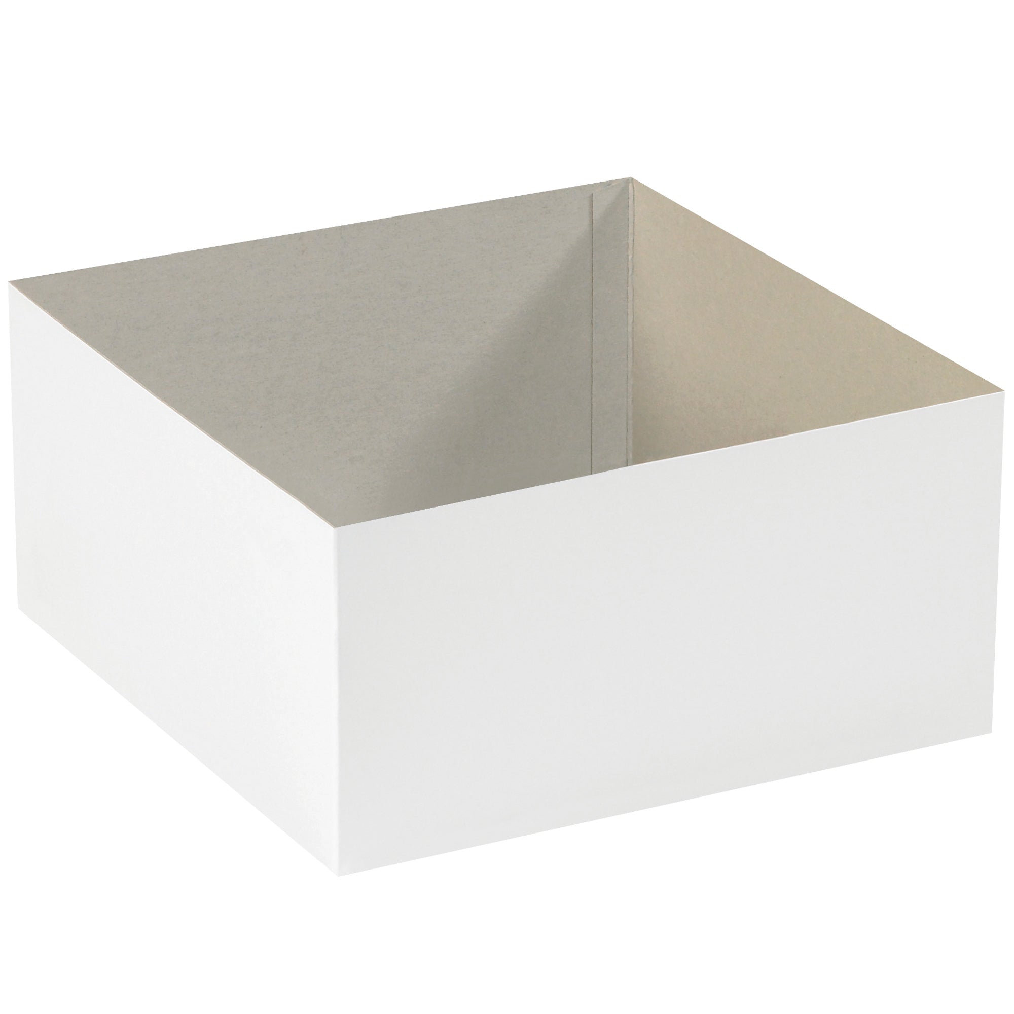 19 x 12 x 6" White Deluxe Gift Box Bottoms (DGB19126W) Case Of 50