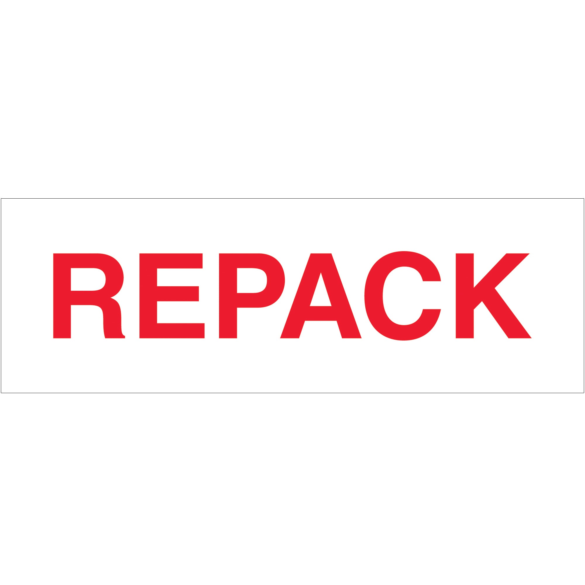 2" x 110 yds. - "Repack" (18 Pack) Tape Logic Messaged Carton Sealing Tape (T902P0718PK) Case Of 18