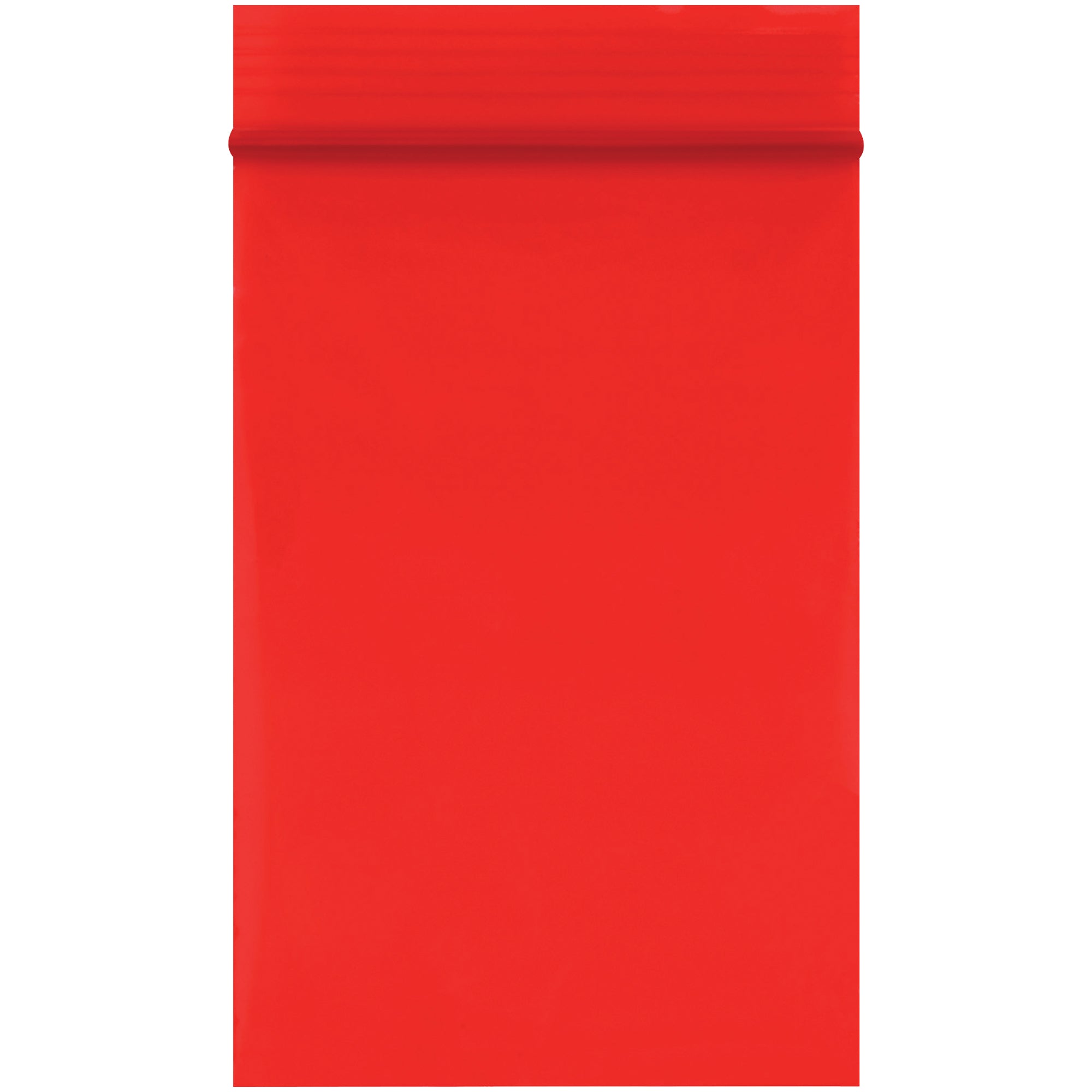 2 x 3" - 2 Mil Red Reclosable Poly Bags (PB3525R) Case Of 1000