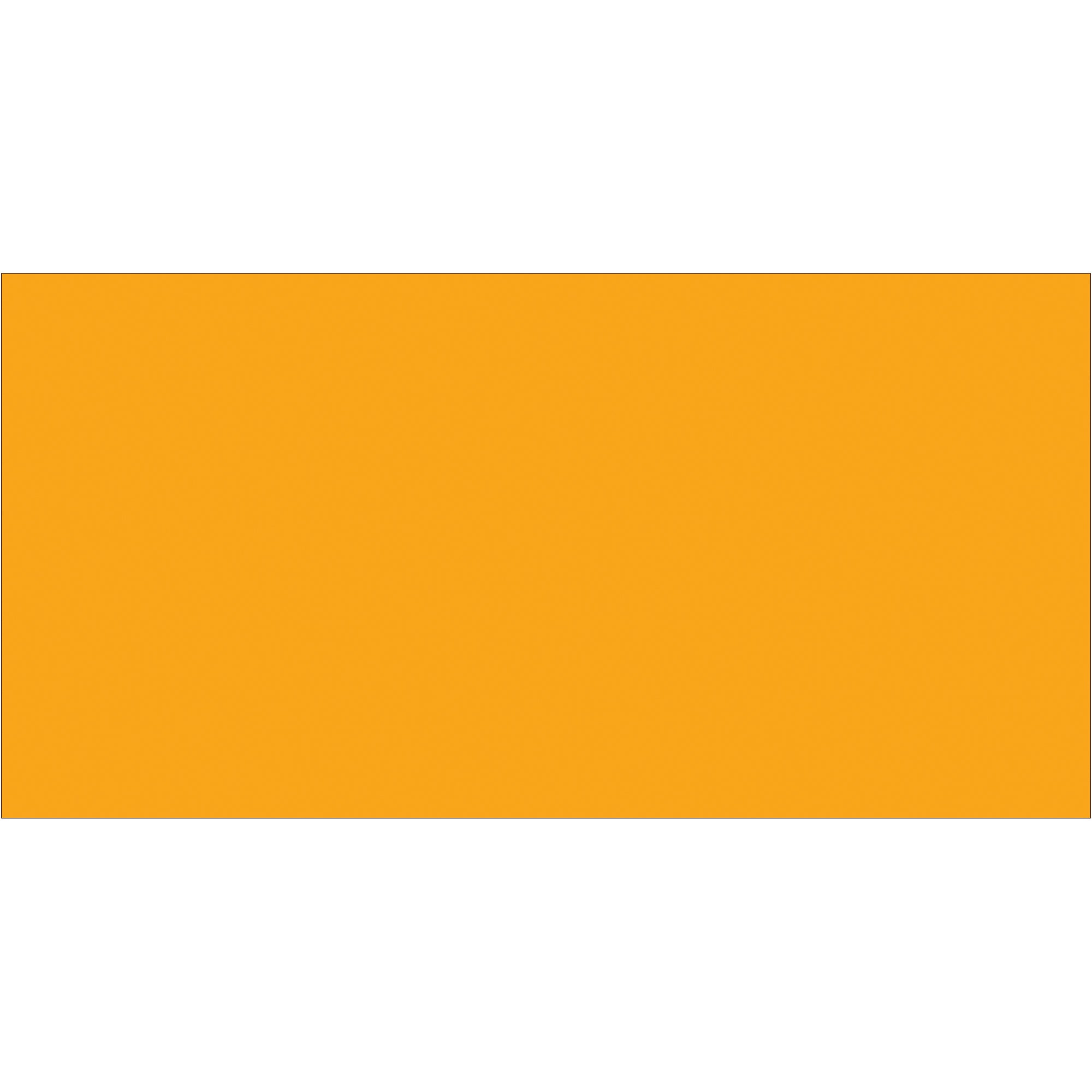 2 x 4" Fluorescent Orange Inventory Rectangle Labels (DL636H) Roll Of 500