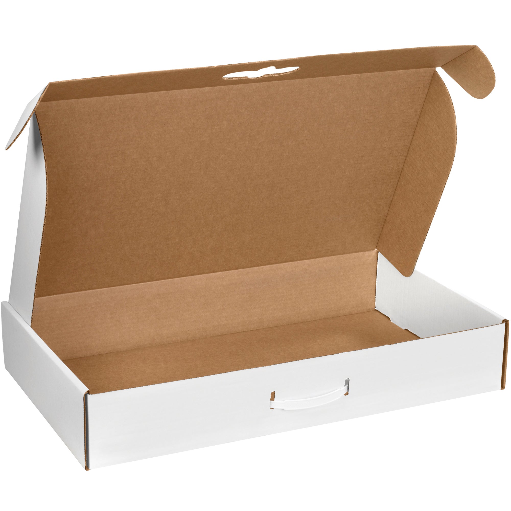 20 x 11 3/8 x 5 1/2" White Corrugated Carrying Cases (MCC5) Bundle Of 10