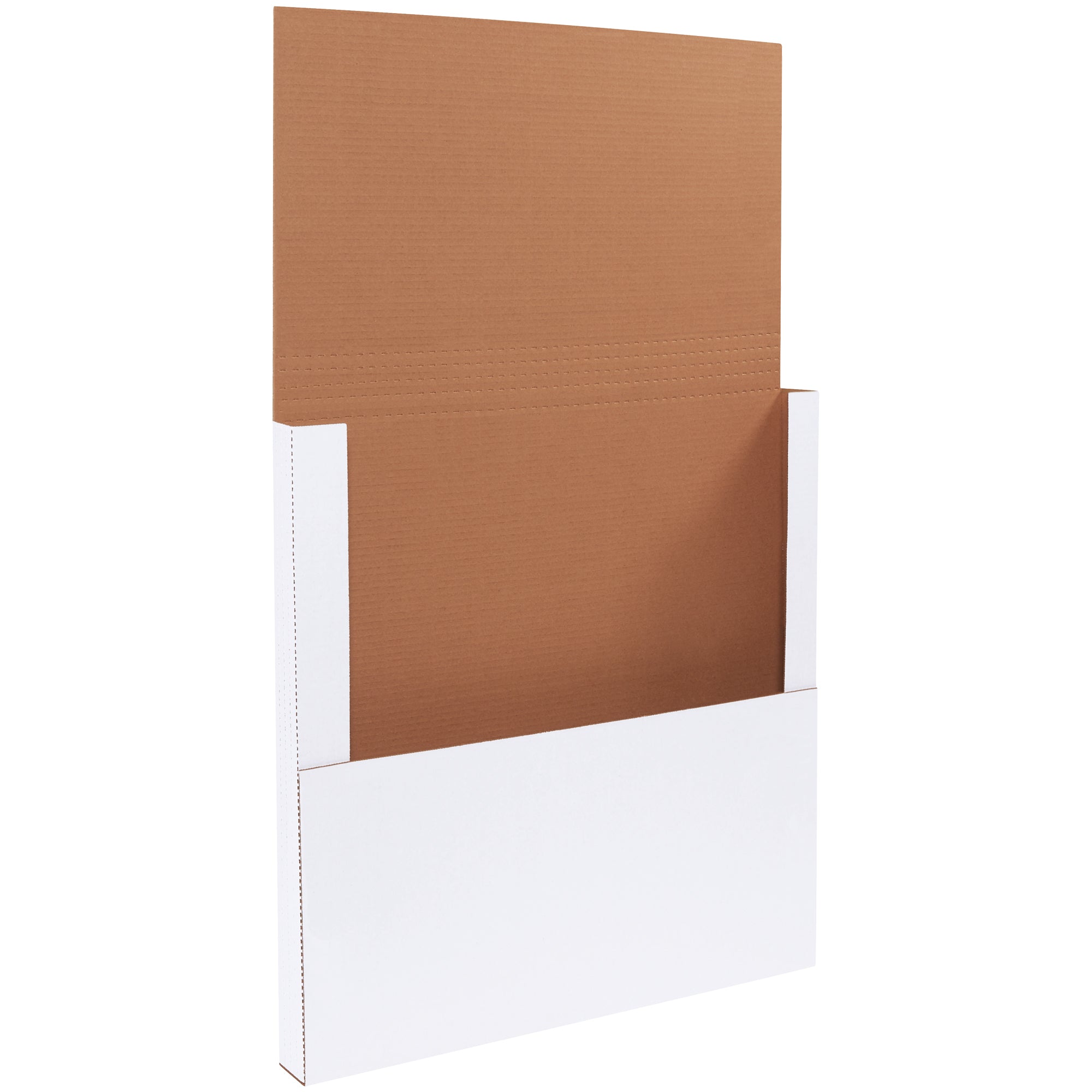 24 x 24 x 2" White Easy-Fold Mailers (M24242BF) Bundle Of 20