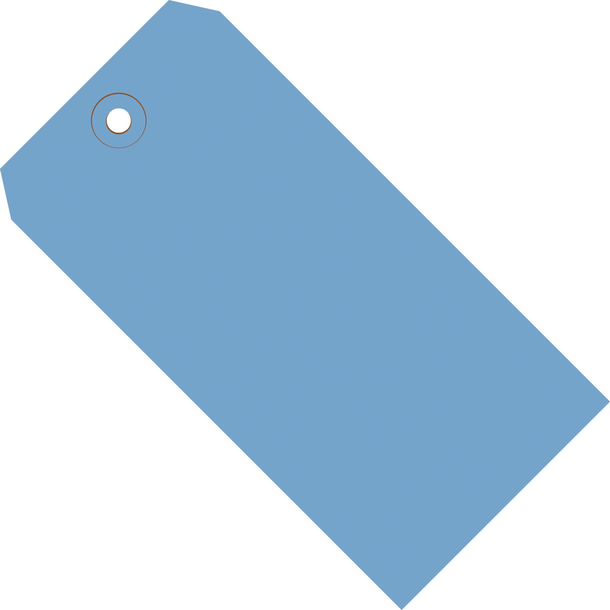 3 1/4 x 1 5/8" Dark Blue 13 Pt. Shipping Tags (G11021A) Case Of 1000