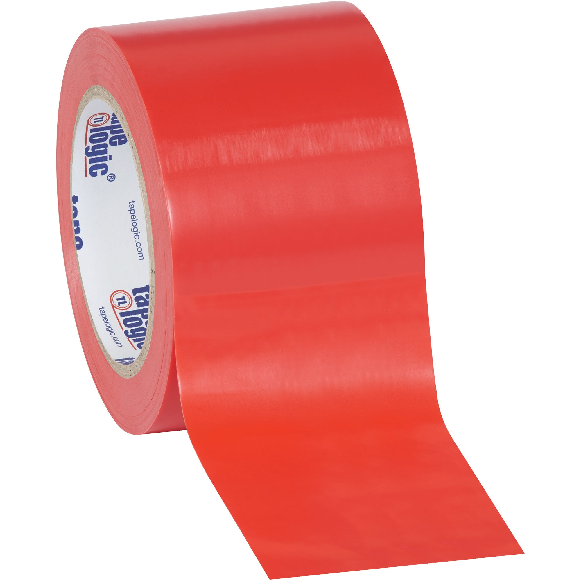 3" x 36 yds. Red Tape Logic Solid Vinyl Safety Tape (T9336R) Case Of 16