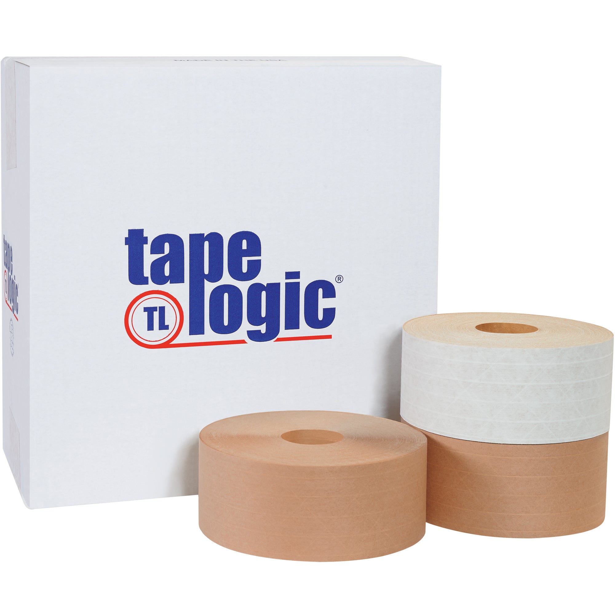 3" x 375' Kraft TAPE LOGIC #7700 Reinforced Water Activated Tape (T9067700) Case Of 8