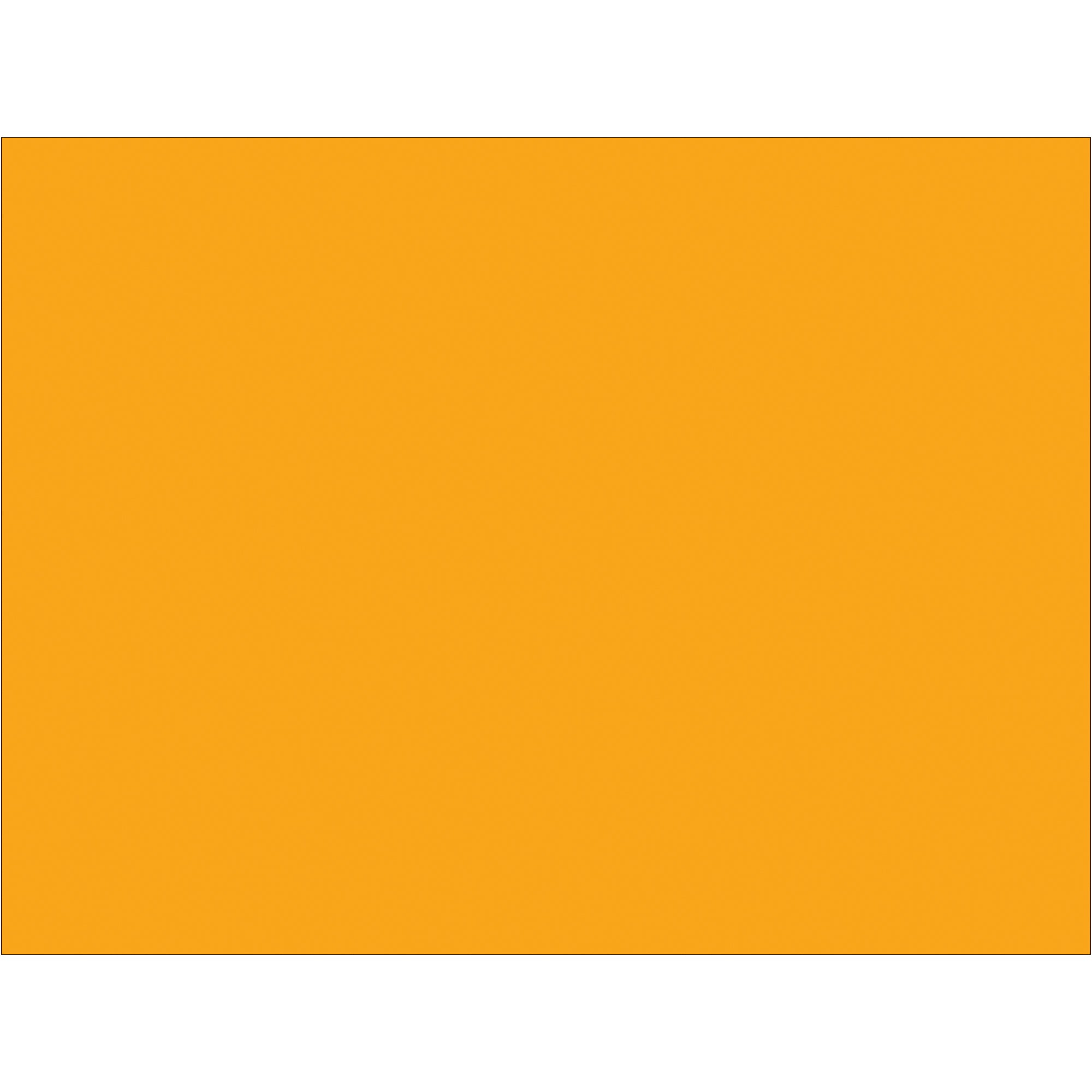 3 x 4" Fluorescent Orange Inventory Rectangle Labels (DL631H) Roll Of 500