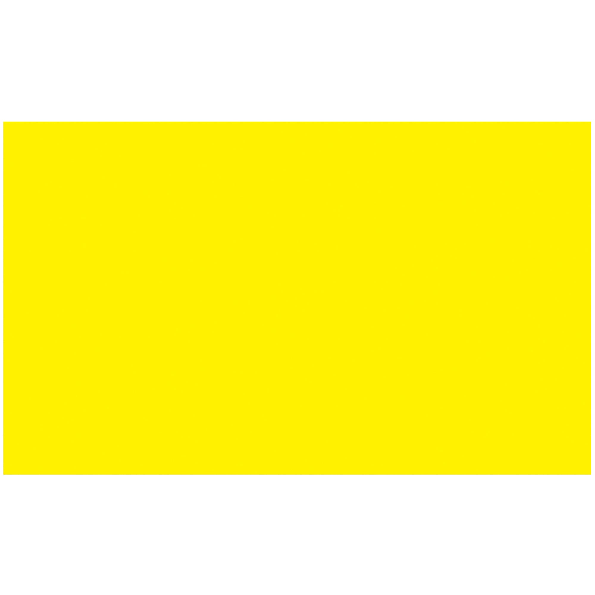 3 x 5" - Fluorescent Yellow Removable Rectangle Labels (DL1592FY) Roll Of 500