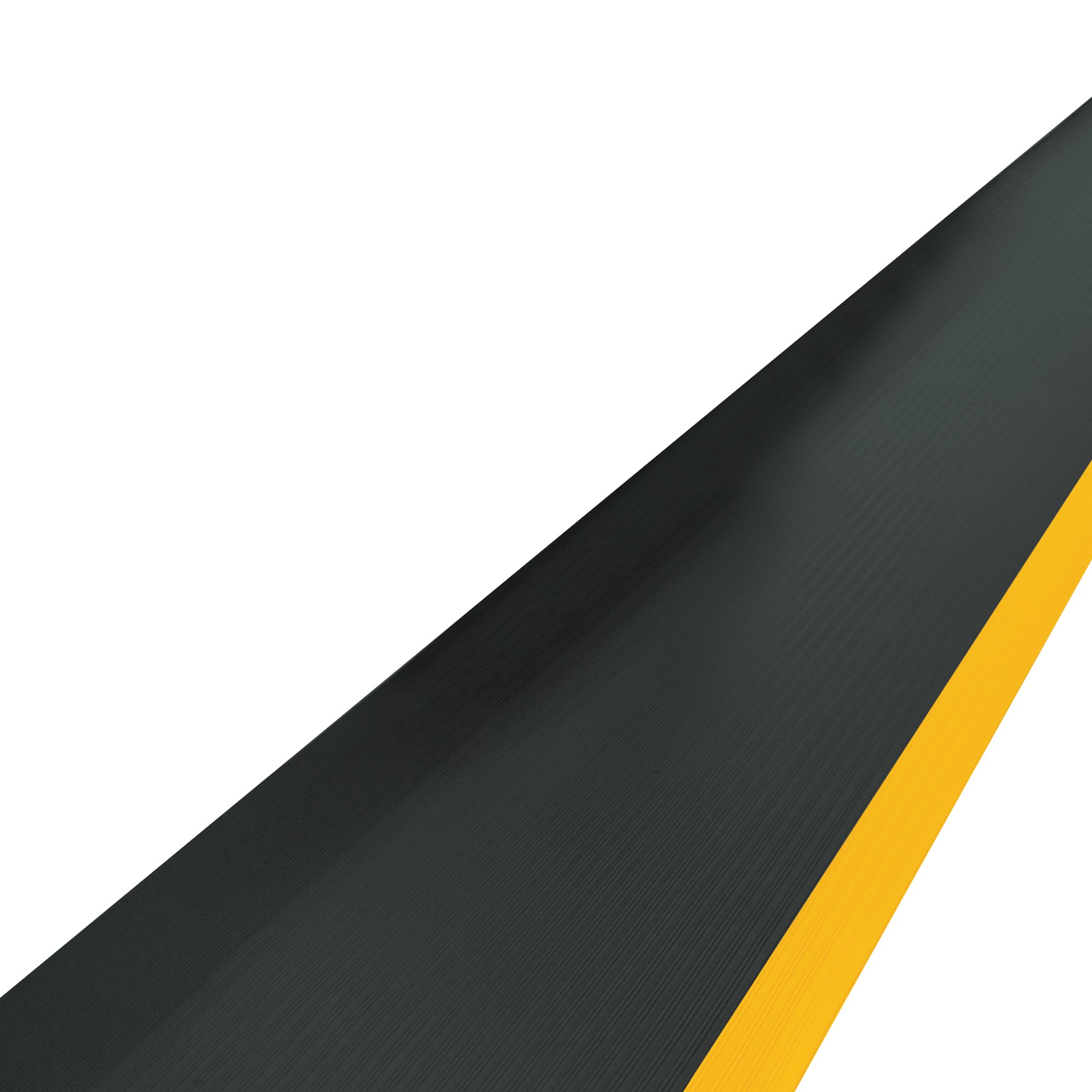 3 x 6' Black/Yellow Economy Anti-Fatigue Mat (MAT112BY) Each