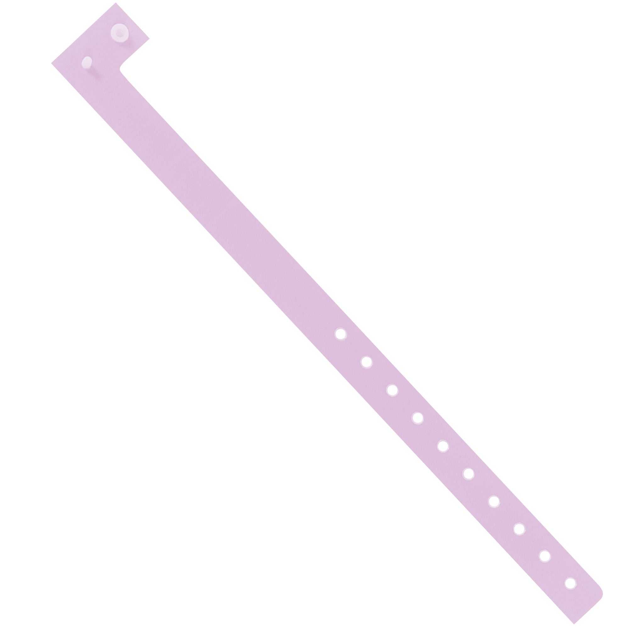 3/4" x 10" Lavender Plastic Wristbands (WR121LV) Case Of 500