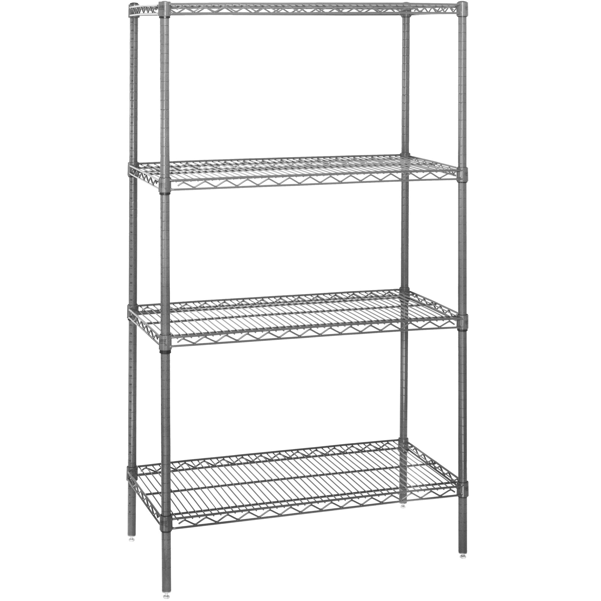 36 x 12 x 54" - 4 Shelf Wire Shelving Starter Unit (WS361254) Each