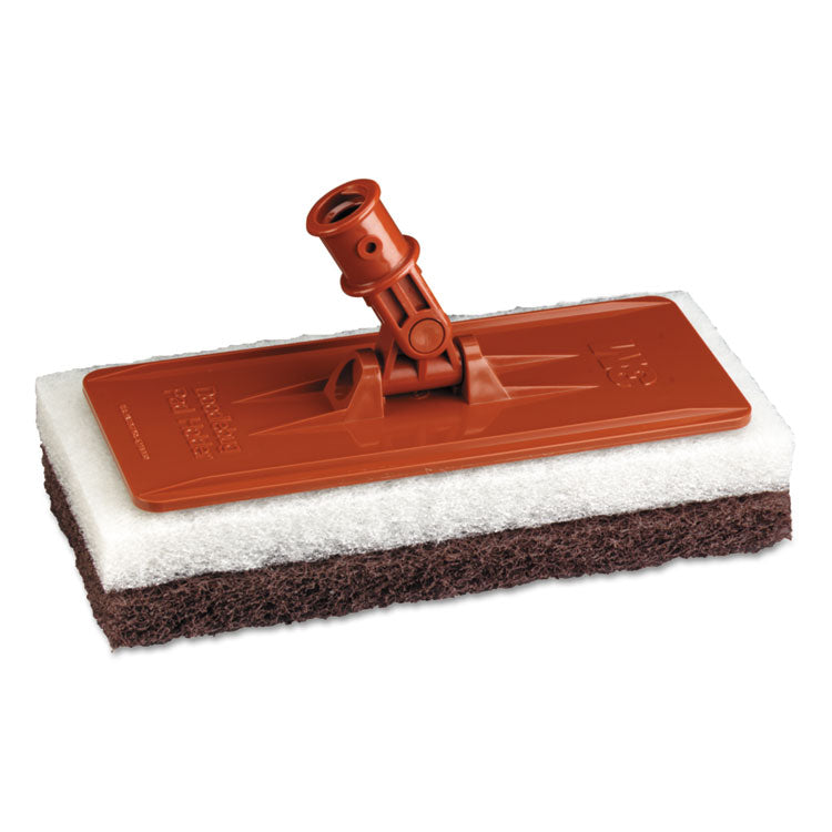 3M Doodlebug Threaded Pad Holder Kit, 4.63 x 10, Orange (MMM08542KT) 1 Kit