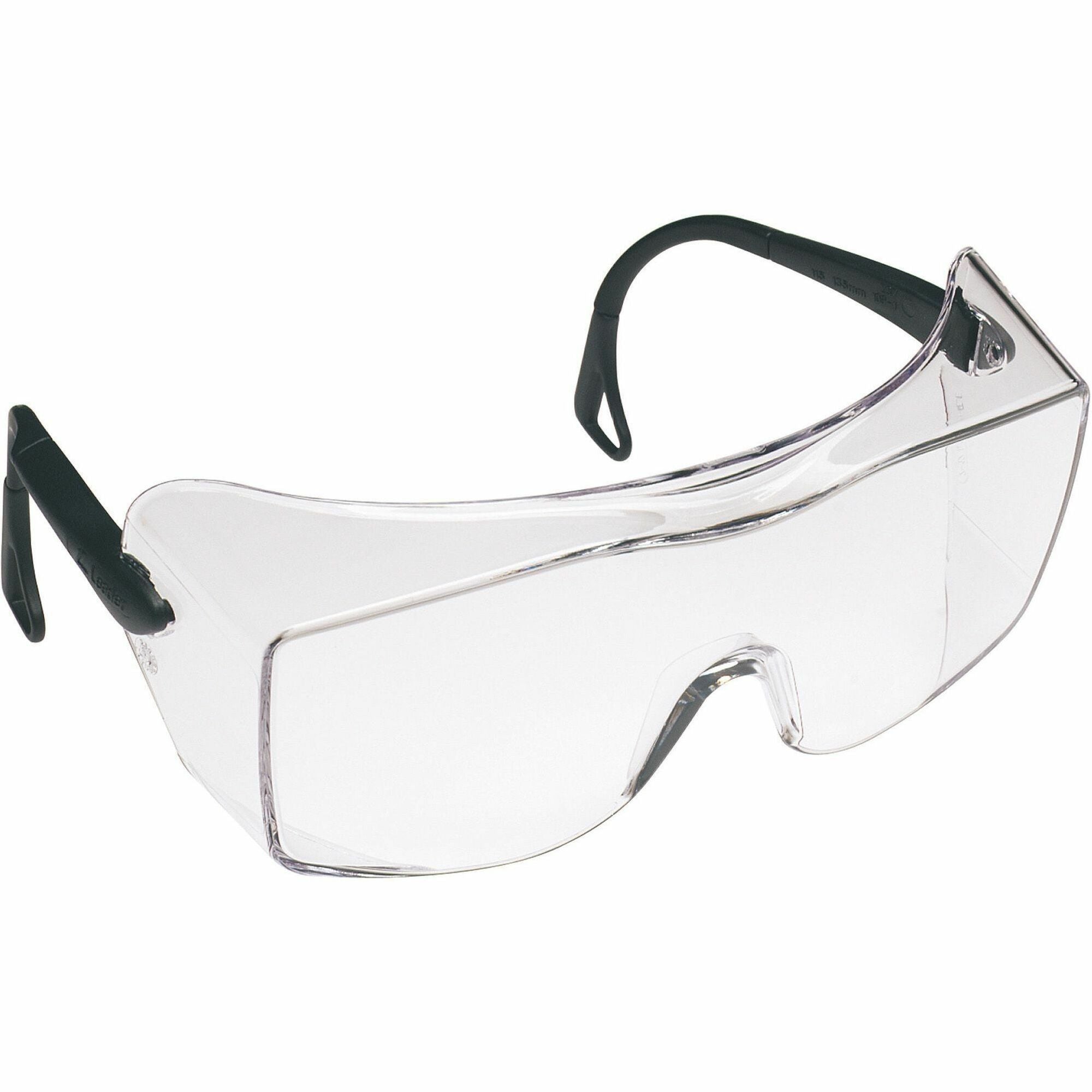 3M OX Protective Eyewear, Black, Anti-fog, Anti-scratch (MMM1216600000) Each