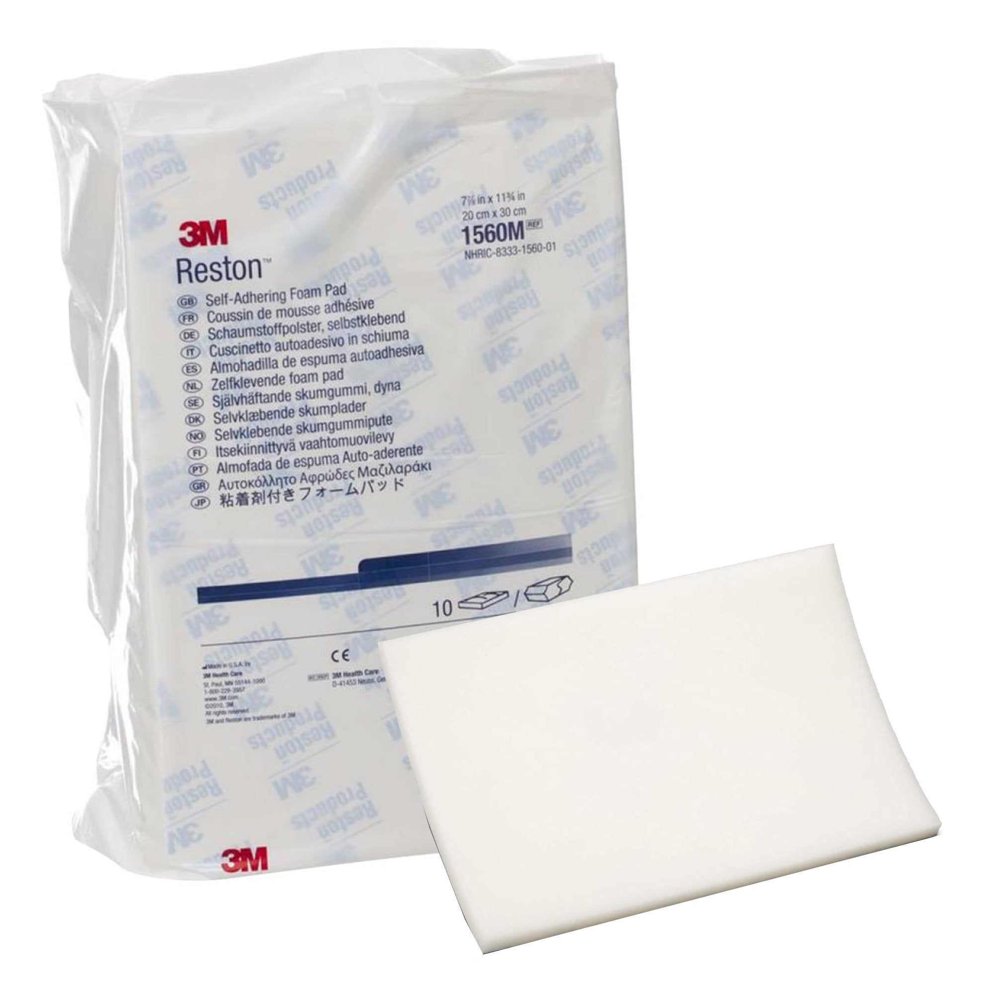 3M Reston Orthopedic Padding Adhesive 7.875 X 11.75 Inch Foam NonSterile (5788_PK) 10/PK