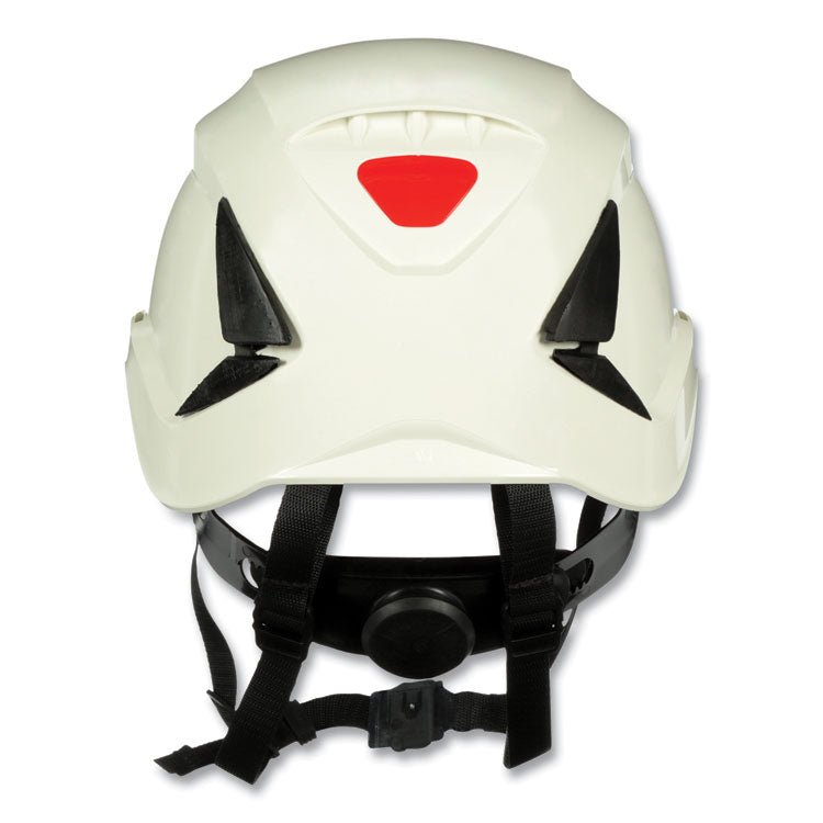 3M SecureFit X5000 Series Safety Helmet, 6-Point Pressure Diffusion Ratchet Suspension, White (MMMX5001ANSI) Each
