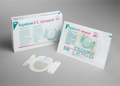 3M Tegaderm I.V. Dressing Film 3-1/2 X 4-1/2 Inch Sterile (764488_BX) 50/BX