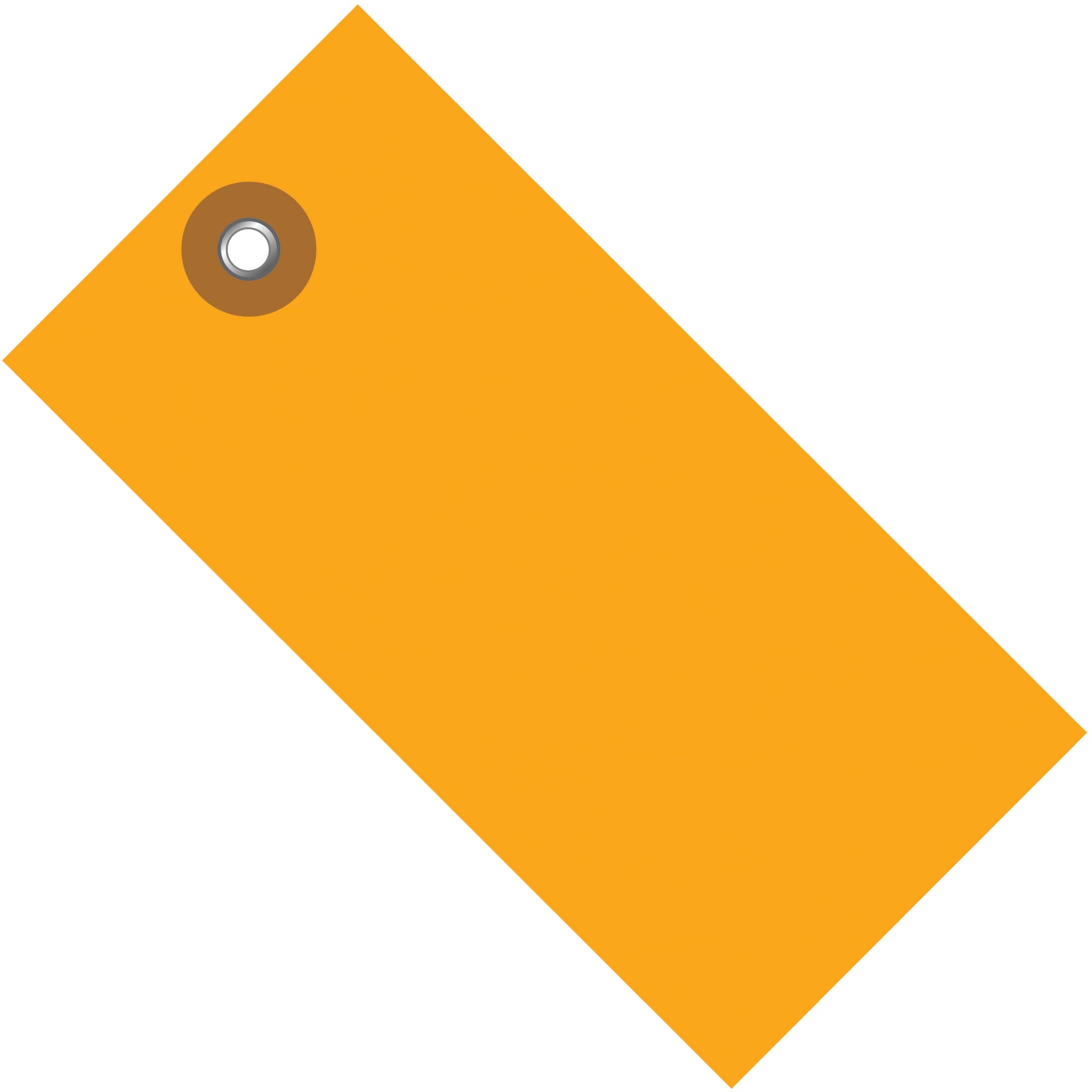 4 1/4 x 2 1/8" Orange Tyvek Shipping Tag (G14041E) Case Of 100