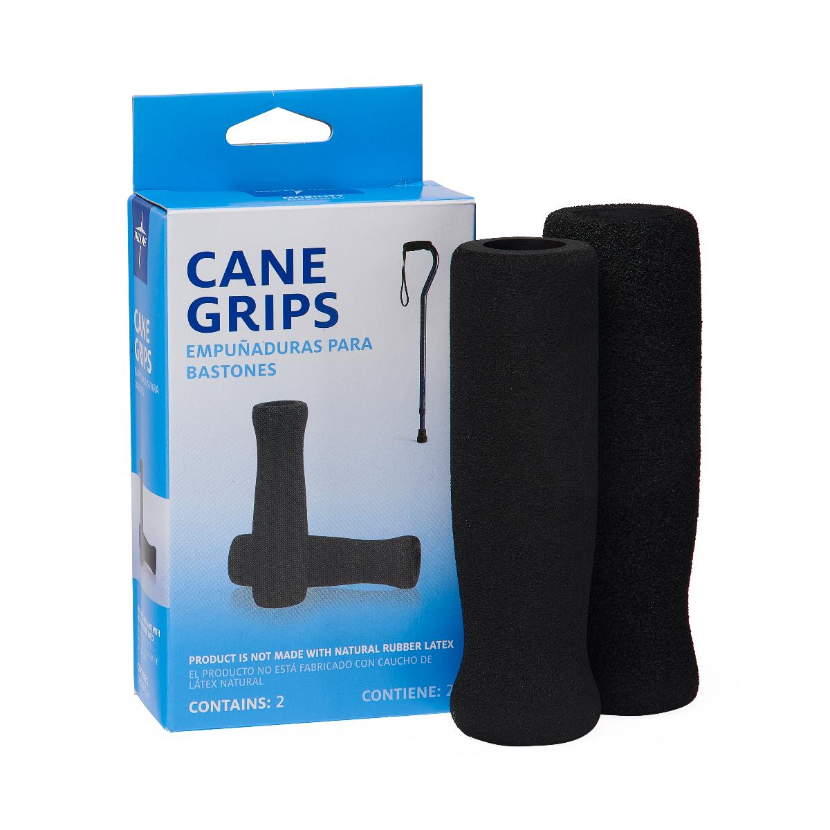 4" Cane Grips for Offset Handle Canes, 12/CS (MDS86427W) Case of 12
