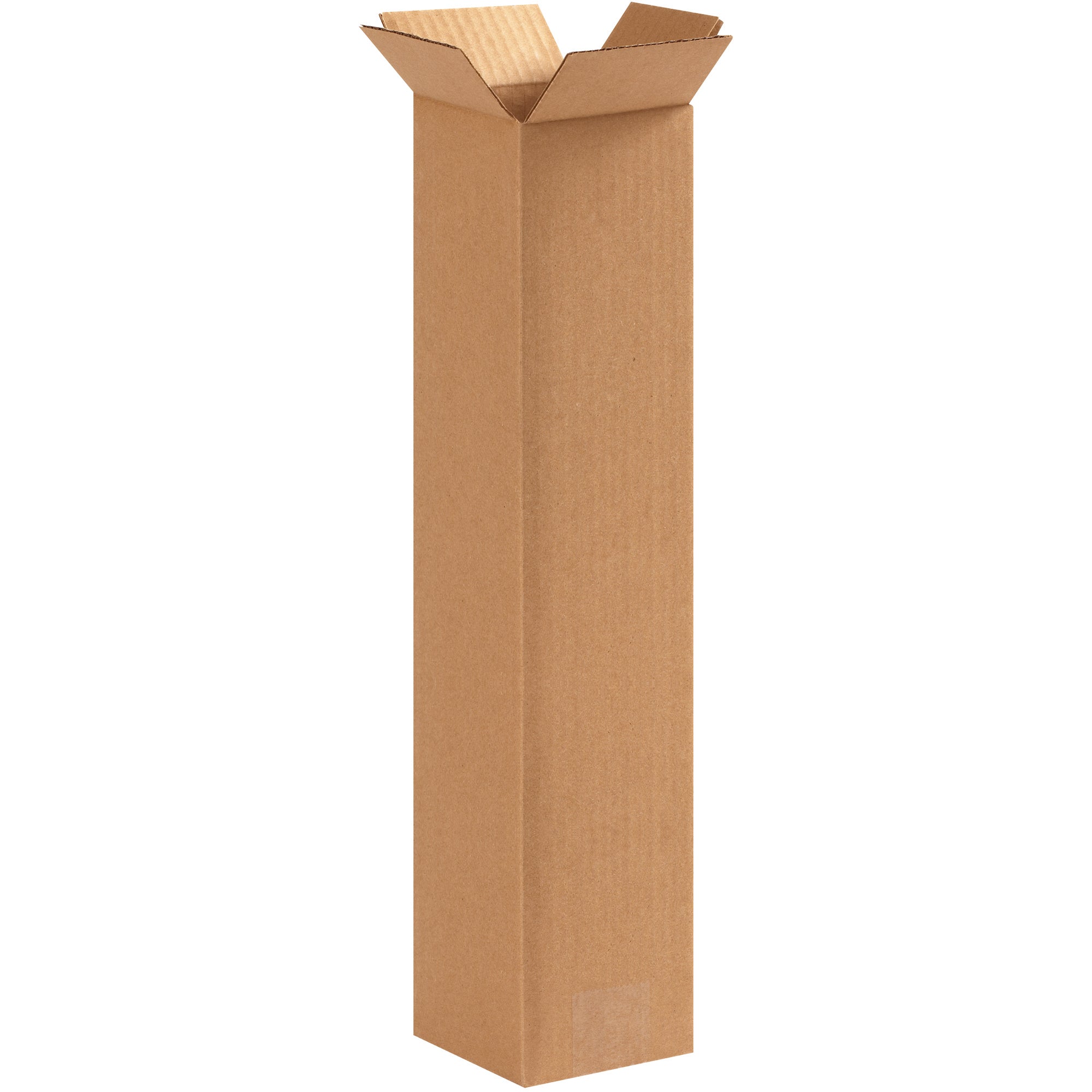 4 x 4 x 18" Tall Corrugated Boxes (4418) Bundle Of 25