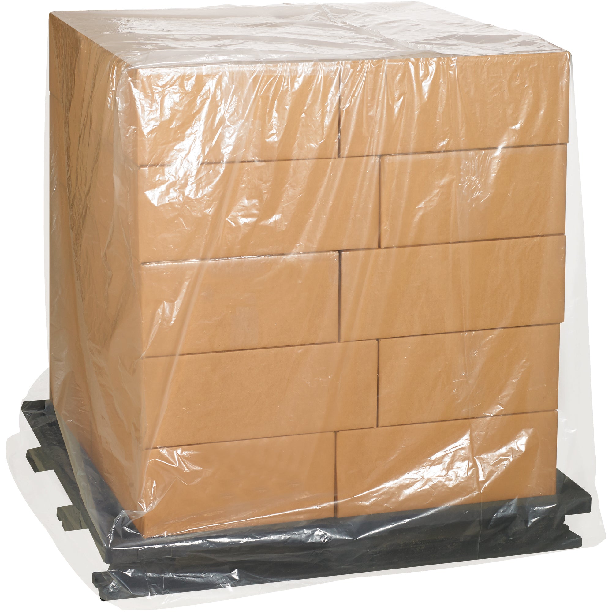 42 x 42 x 72" - 4 Mil Clear Pallet Covers (PC532) Case Of 25