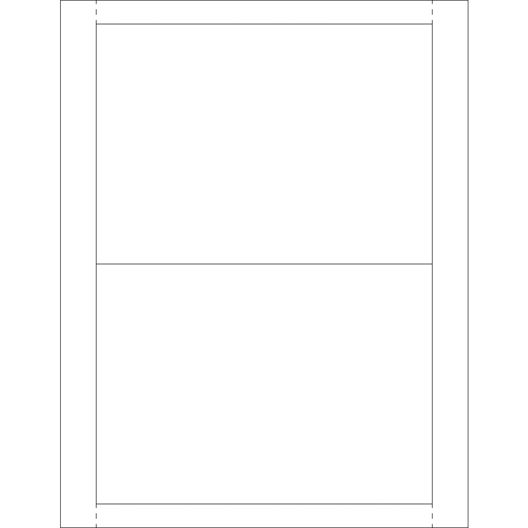 5 x 7" Vinyl Envelope Insert Cards (LH229) Case Of 100