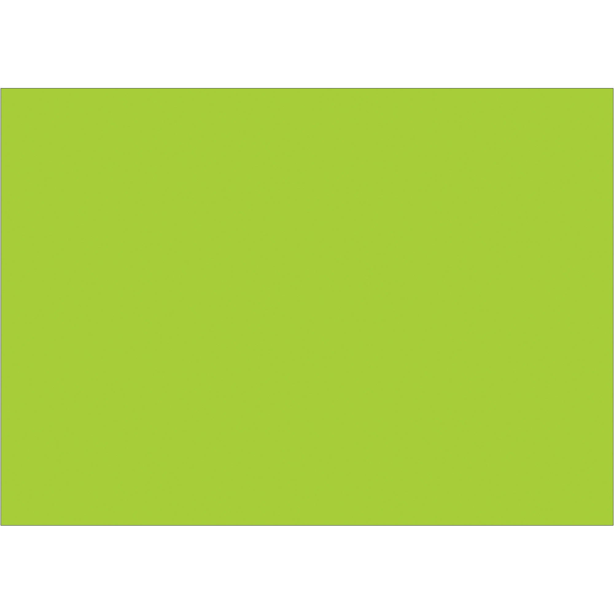 5 x 7" Fluorescent Green Inventory Rectangle Labels (DL639J) Roll Of 500