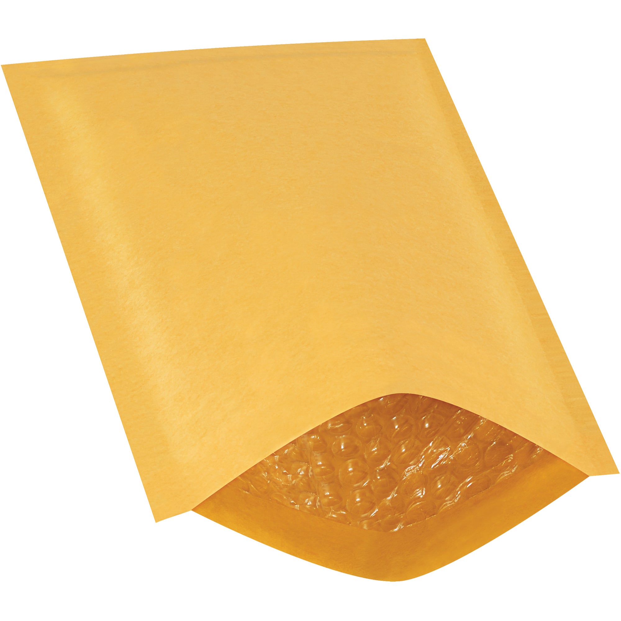 6 x 10" Kraft (25 Pack) #0 Heat-Seal Bubble Mailers (B85325PK) Case Of 25