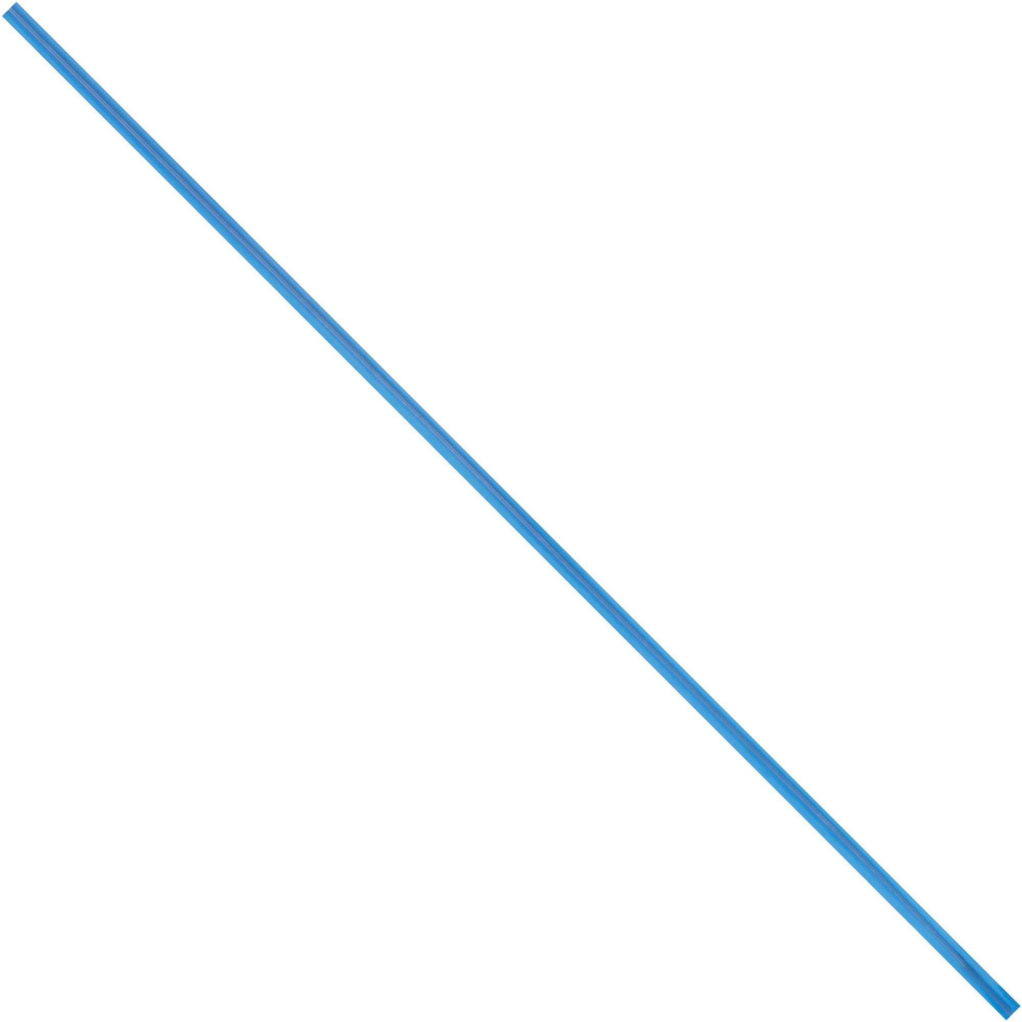 6 x 5/32" Blue Plastic Twist Ties (PLT6B) Case Of 2000
