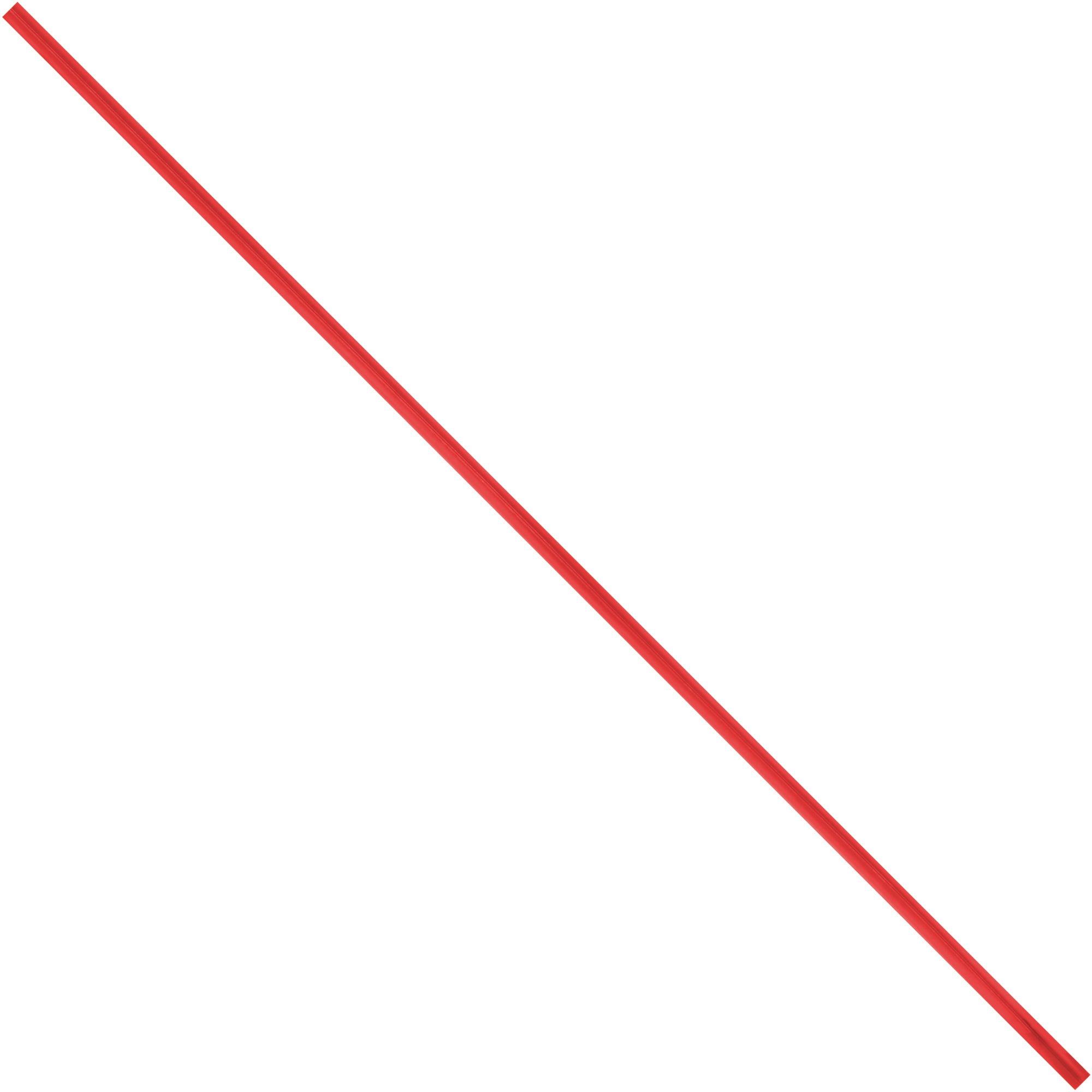 6 x 5/32" Red Plastic Twist Ties (PLT6R) Case Of 2000
