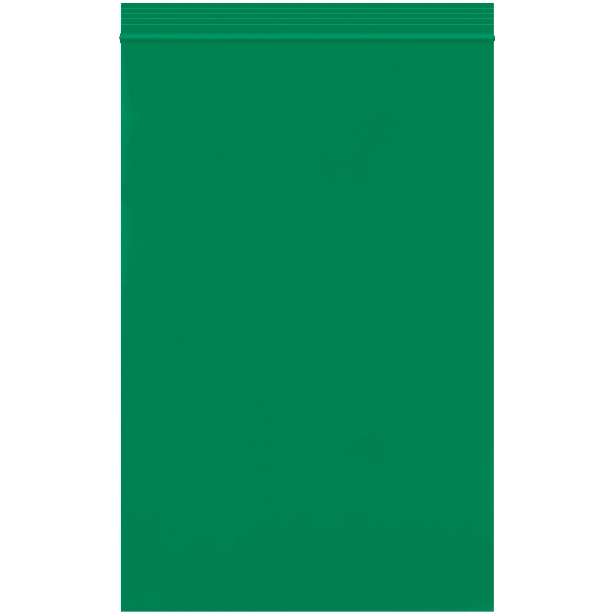 6 x 9" - 2 Mil Green Reclosable Poly Bags (PB3615G) Case Of 1000
