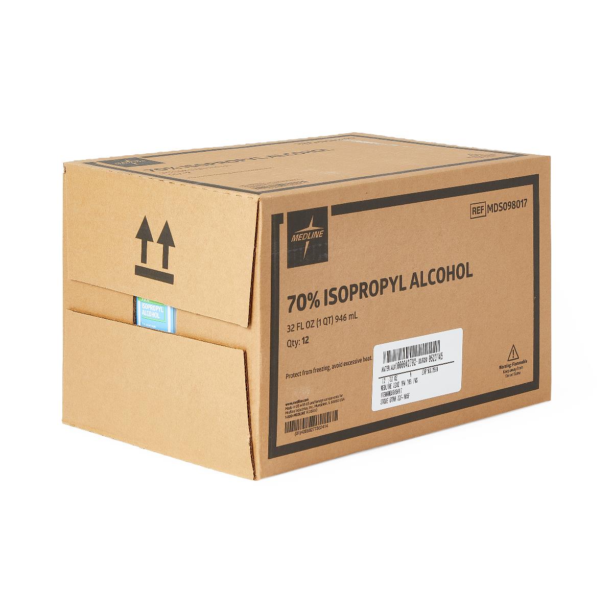 70% Isopropyl Rubbing Alcohol, 32 oz., 1 EA (MDS098017H) Each