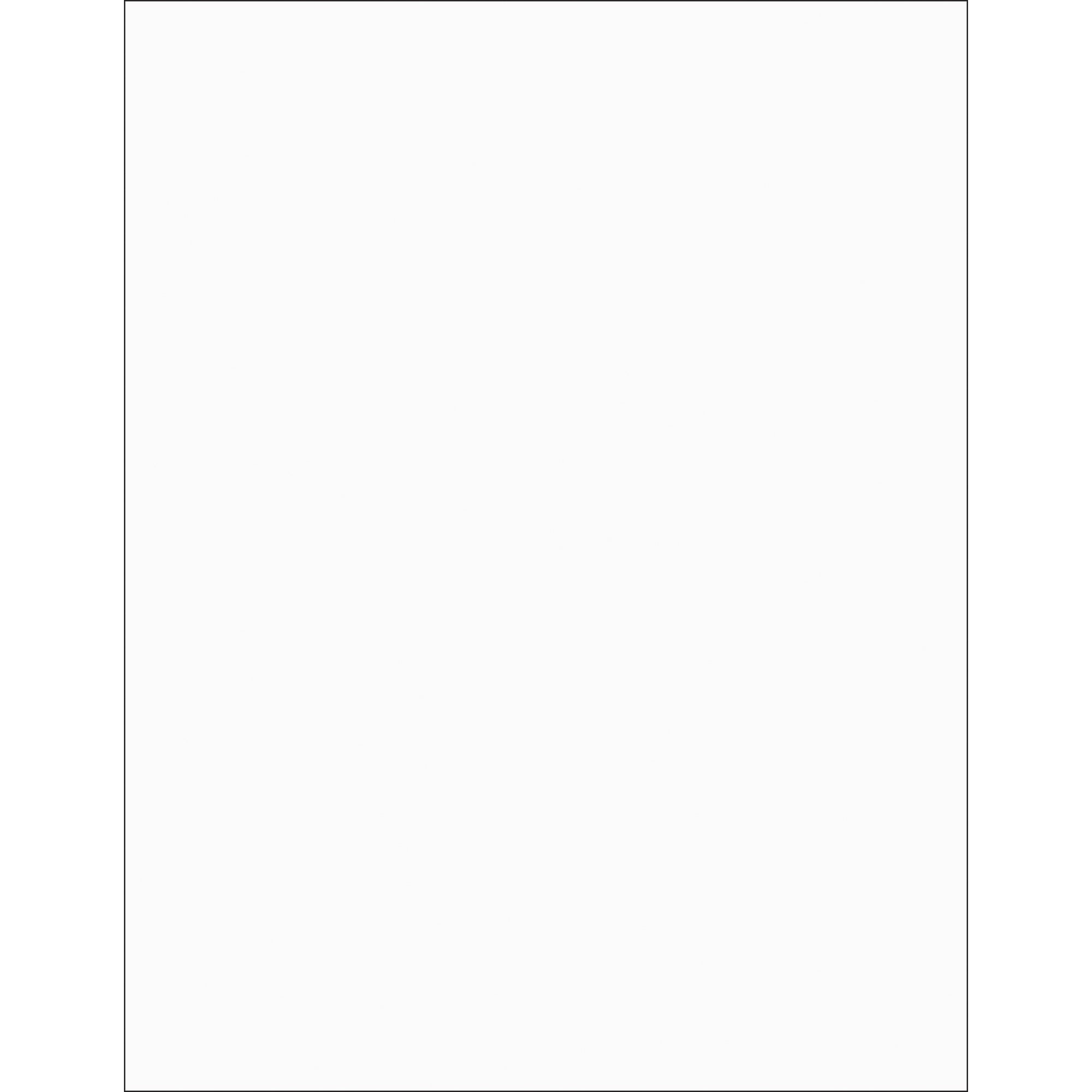 8 1/2 x 11" Clear Rectangle Laser Labels (LL224CL) Case Of 100
