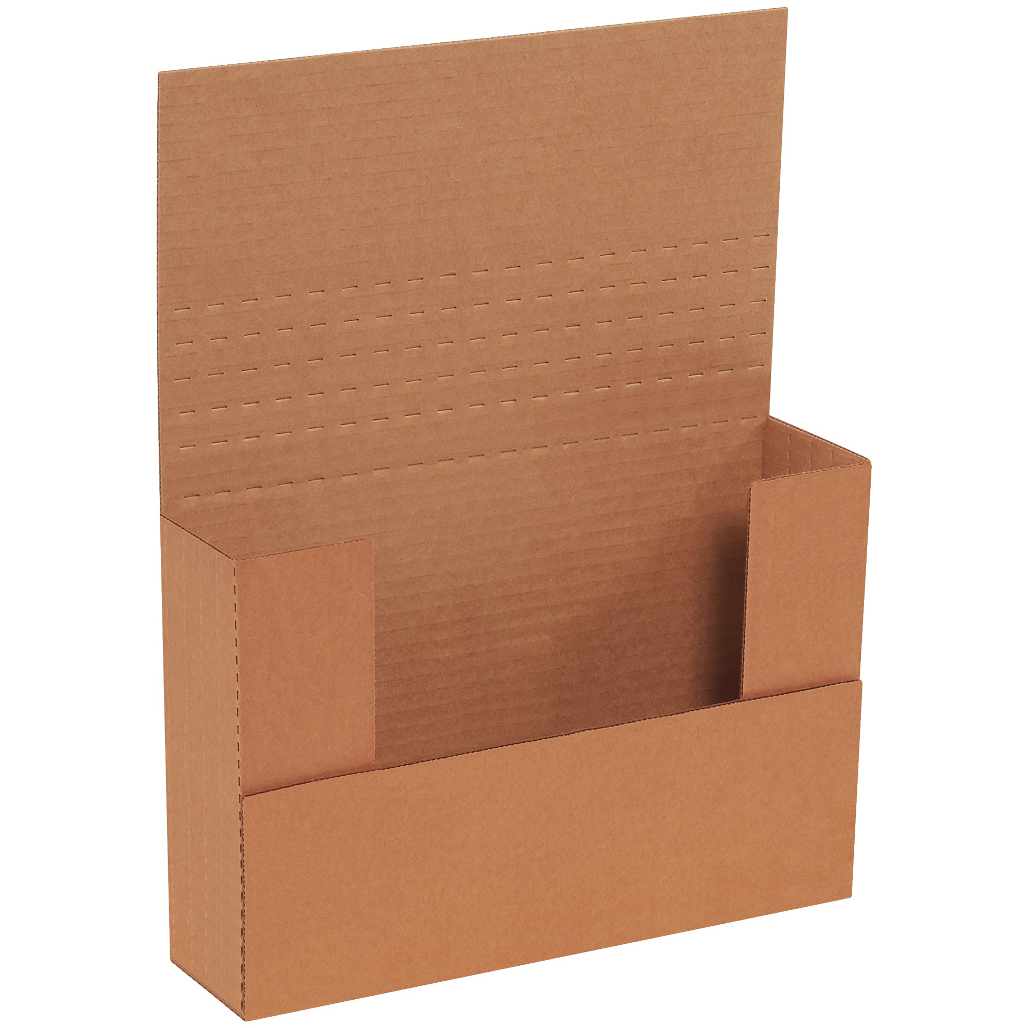 9 1/2 x 6 1/2 x 2" Kraft Easy-Fold Mailers (M9621BFK) Bundle Of 50