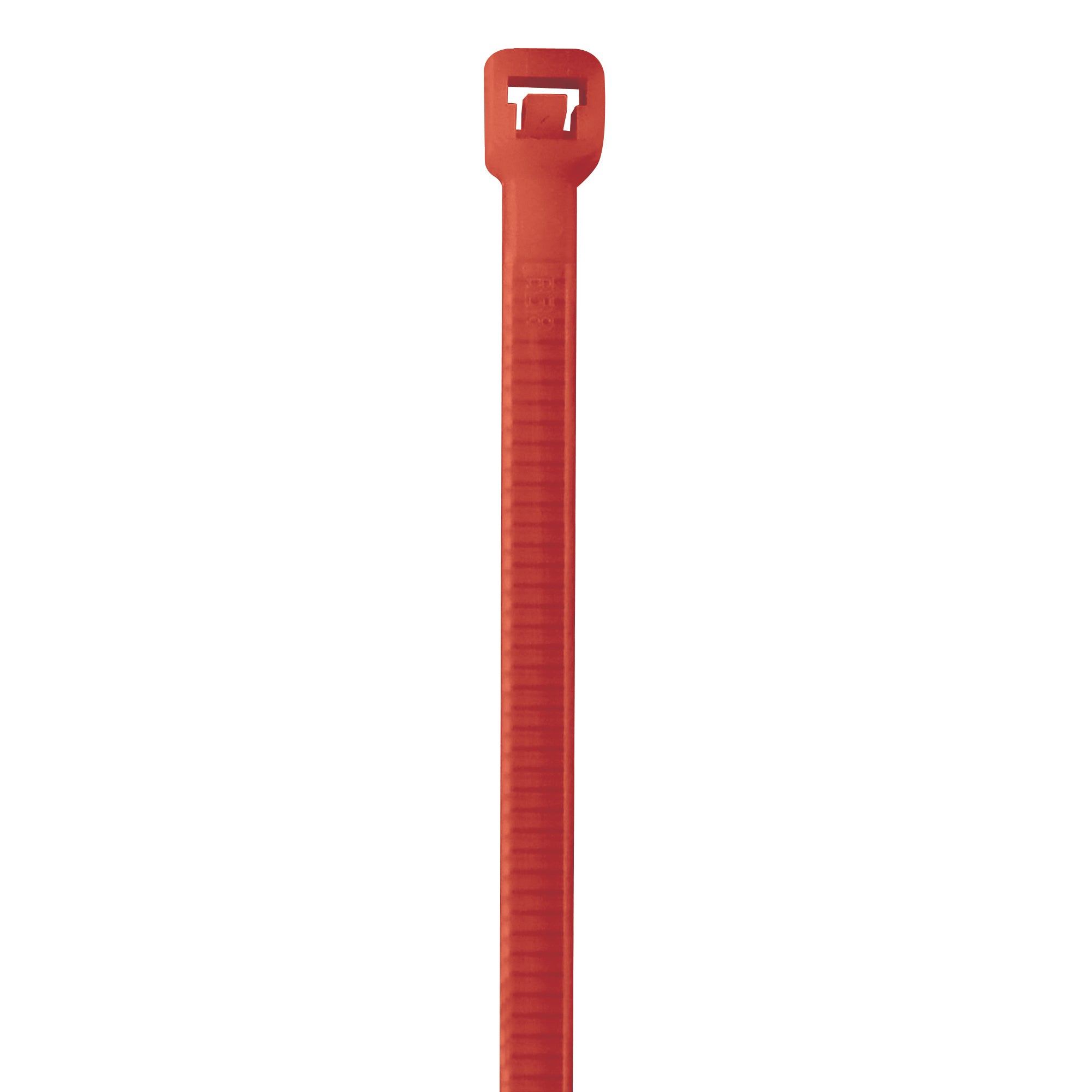 8" 40# Fluorescent Red Cable Ties (CT444K) Case Of 1000