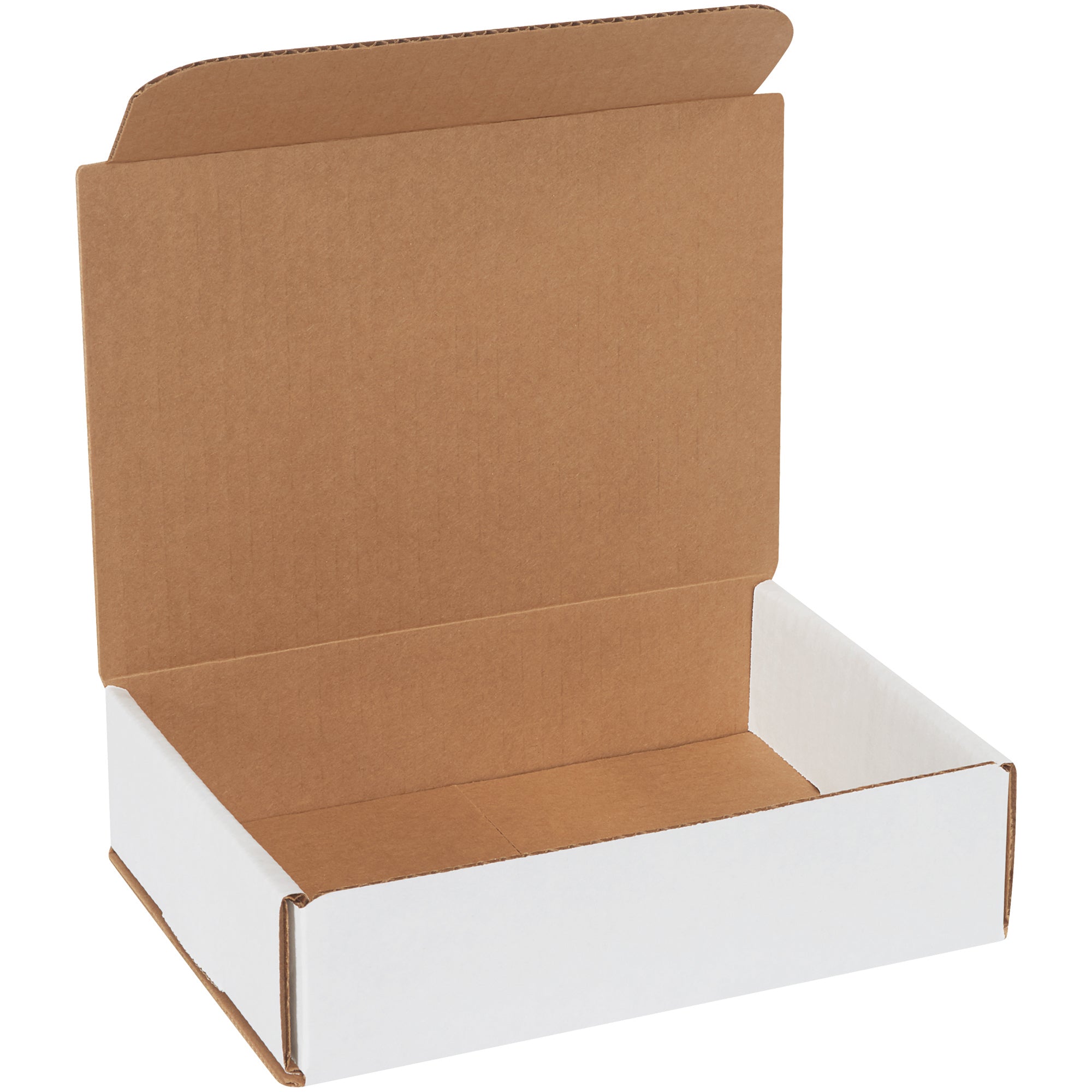 8 x 6 x 2" White Corrugated Mailers (M862) Bundle Of 50