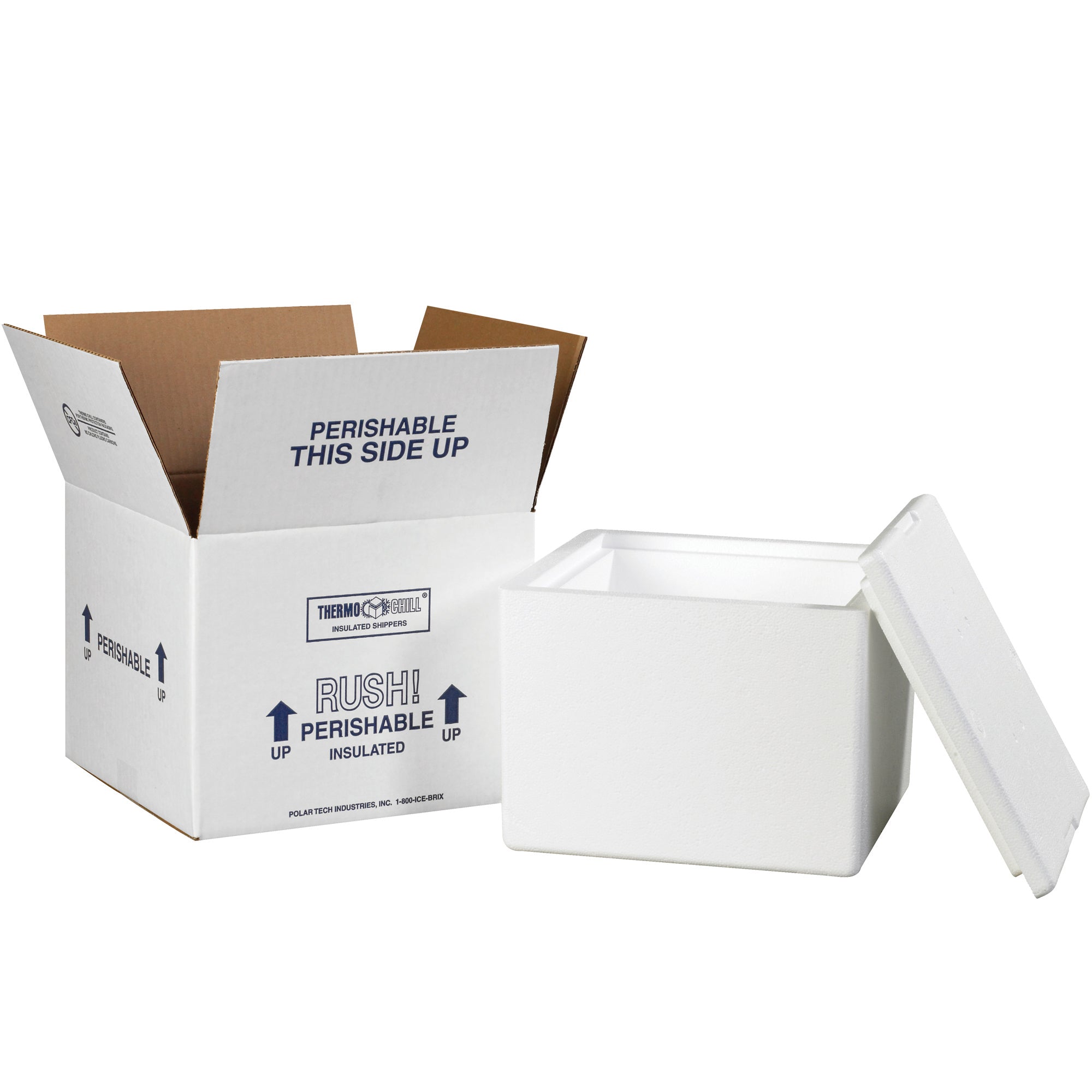 9 1/2 x 9 1/2 x 7" Insulated Shipping Kit (214C) Each