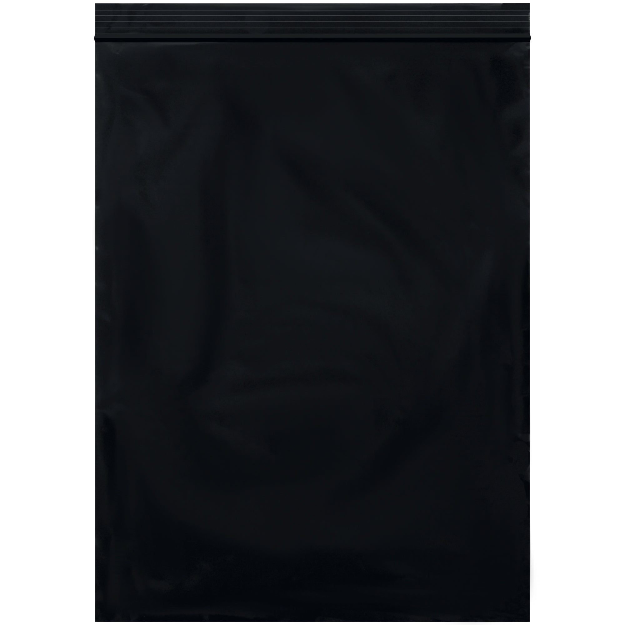 9 x 12" - 2 Mil Black Reclosable Poly Bags (PB3645BK) Case Of 1000