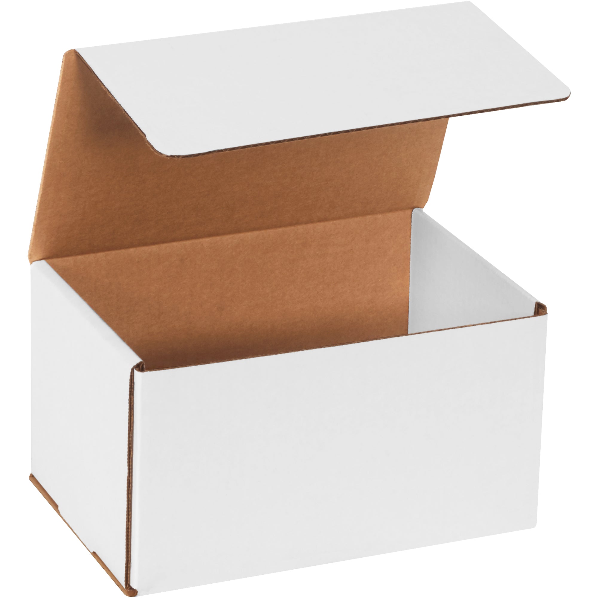 9 x 6 x 5" White Corrugated Mailers (M965) Bundle Of 50